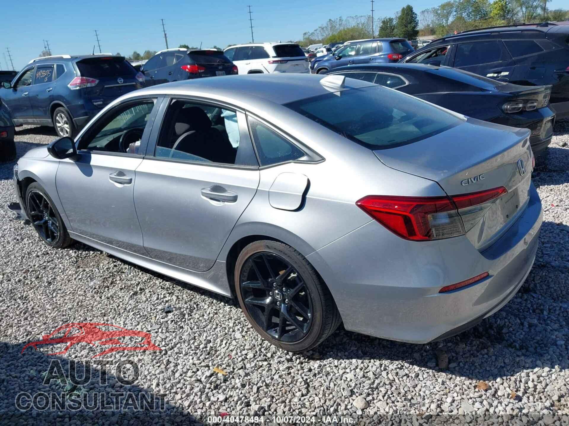 HONDA CIVIC 2022 - 2HGFE2F51NH610052