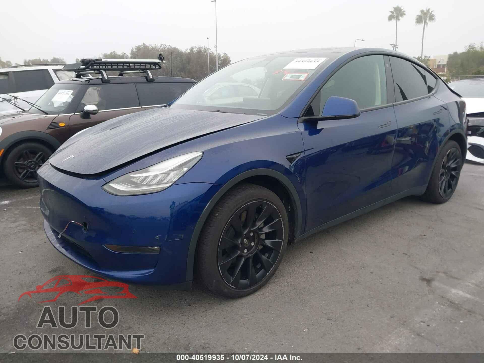 TESLA MODEL Y 2022 - 7SAYGDEE5NF459045