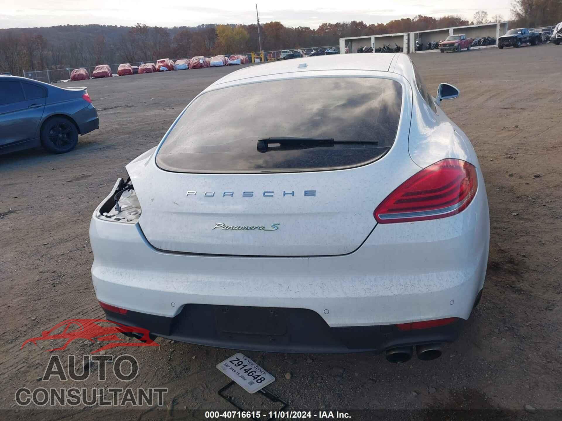 PORSCHE PANAMERA E-HYBRID 2014 - WP0AD2A76EL044722