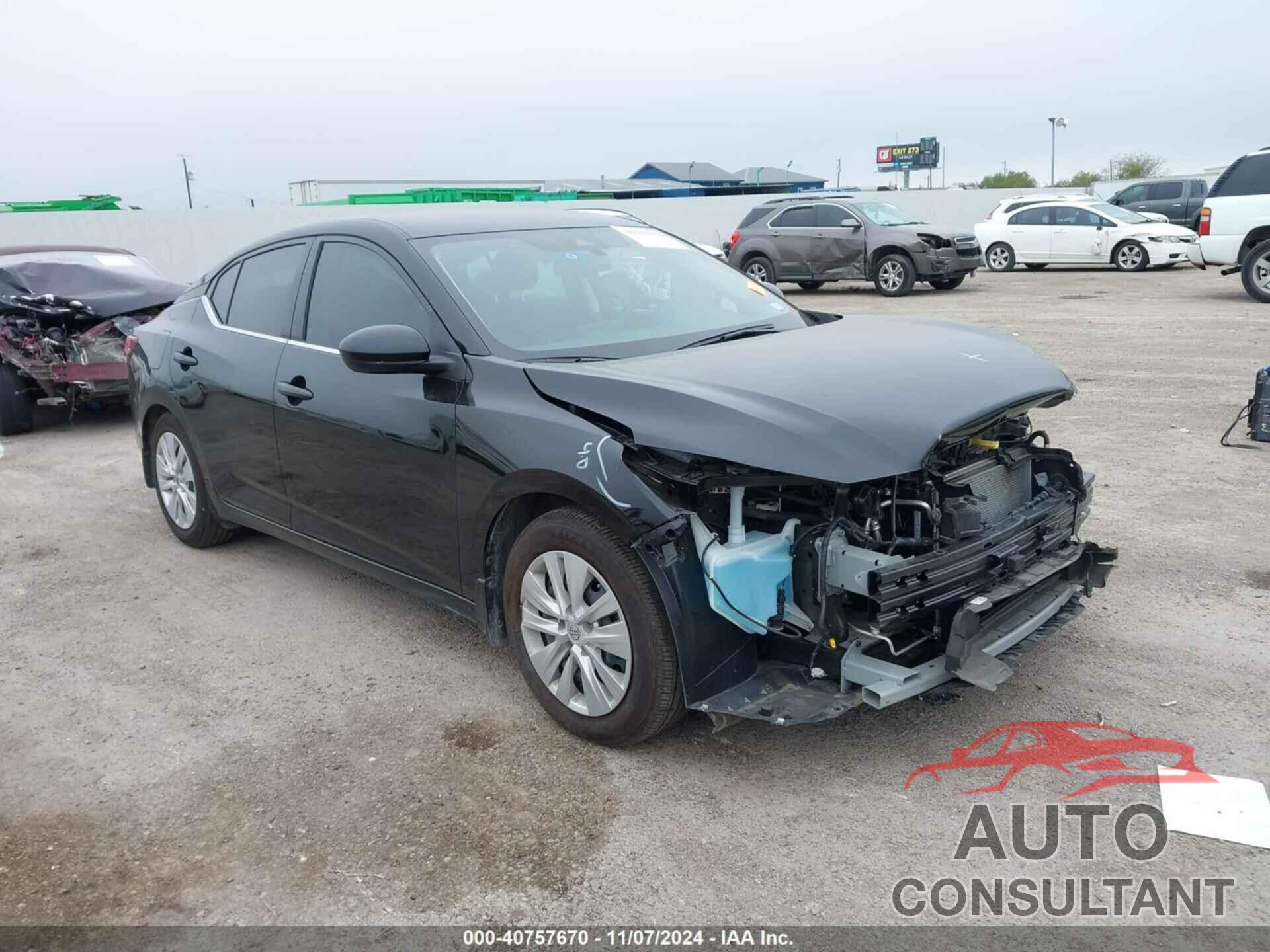 NISSAN SENTRA 2024 - 3N1AB8BV0RY234067