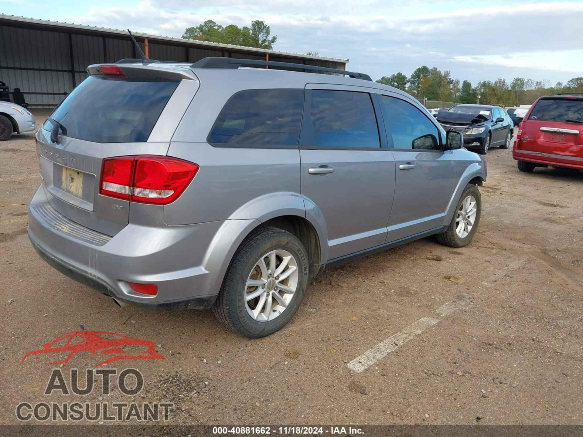 DODGE JOURNEY 2015 - 3C4PDCBG4FT670984