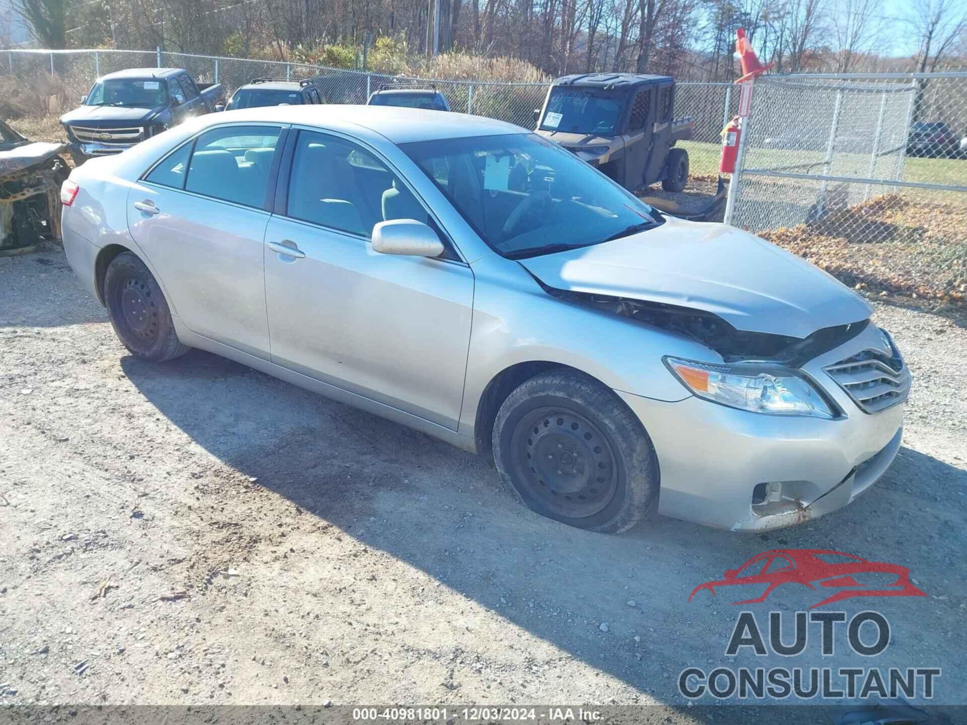 TOYOTA CAMRY 2010 - 4T1BF3EK8AU039542