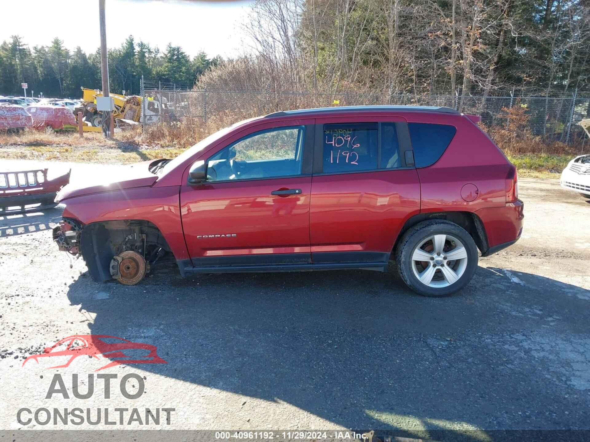 JEEP COMPASS 2017 - 1C4NJDBBXHD113175