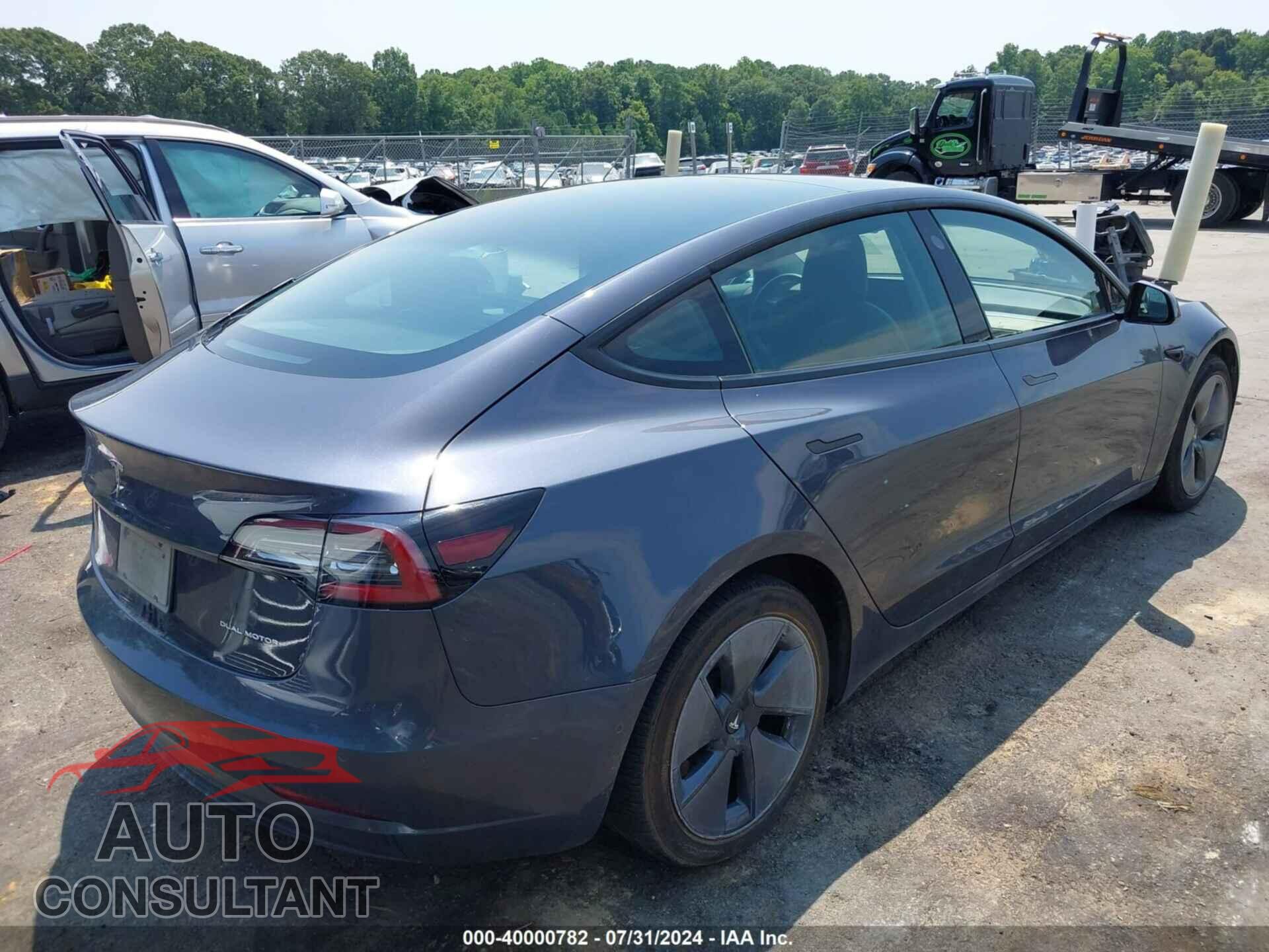 TESLA MODEL 3 2021 - 5YJ3E1EB5MF862023