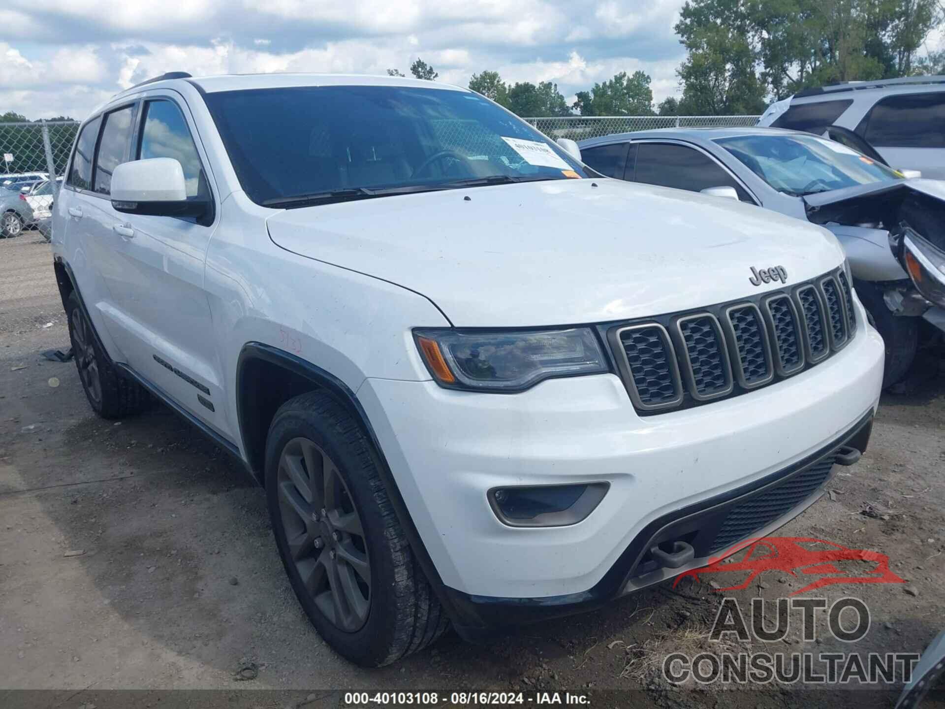 JEEP GRAND CHEROKEE 2016 - 1C4RJFBG2GC441333