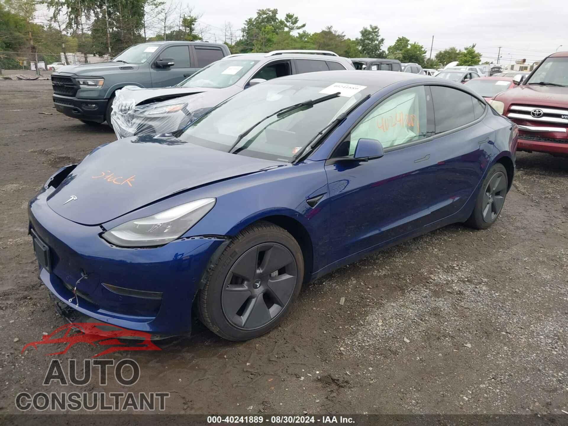 TESLA MODEL 3 2022 - 5YJ3E1EA5NF369760