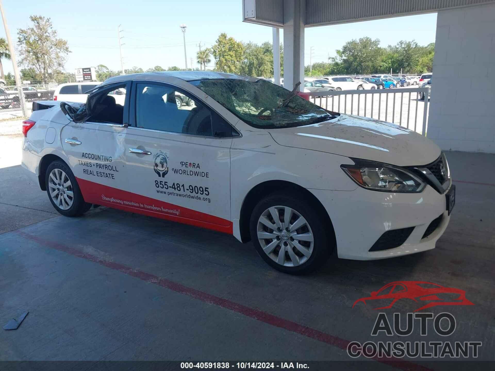 NISSAN SENTRA 2016 - 3N1AB7AP0GY321364