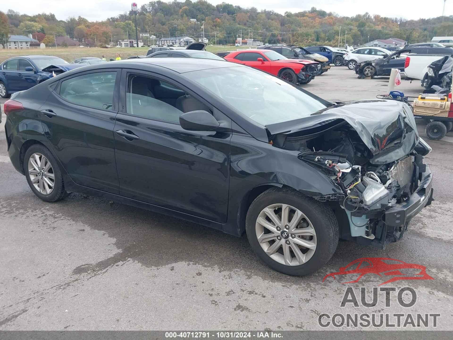 HYUNDAI ELANTRA 2015 - 5NPDH4AE4FH606408