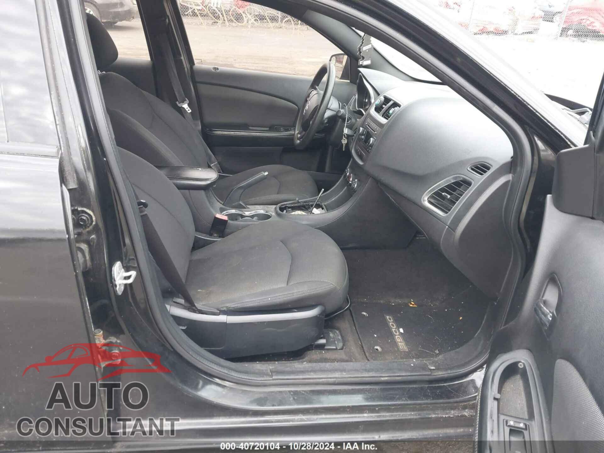 DODGE AVENGER 2012 - 1C3CDZAB8CN111347