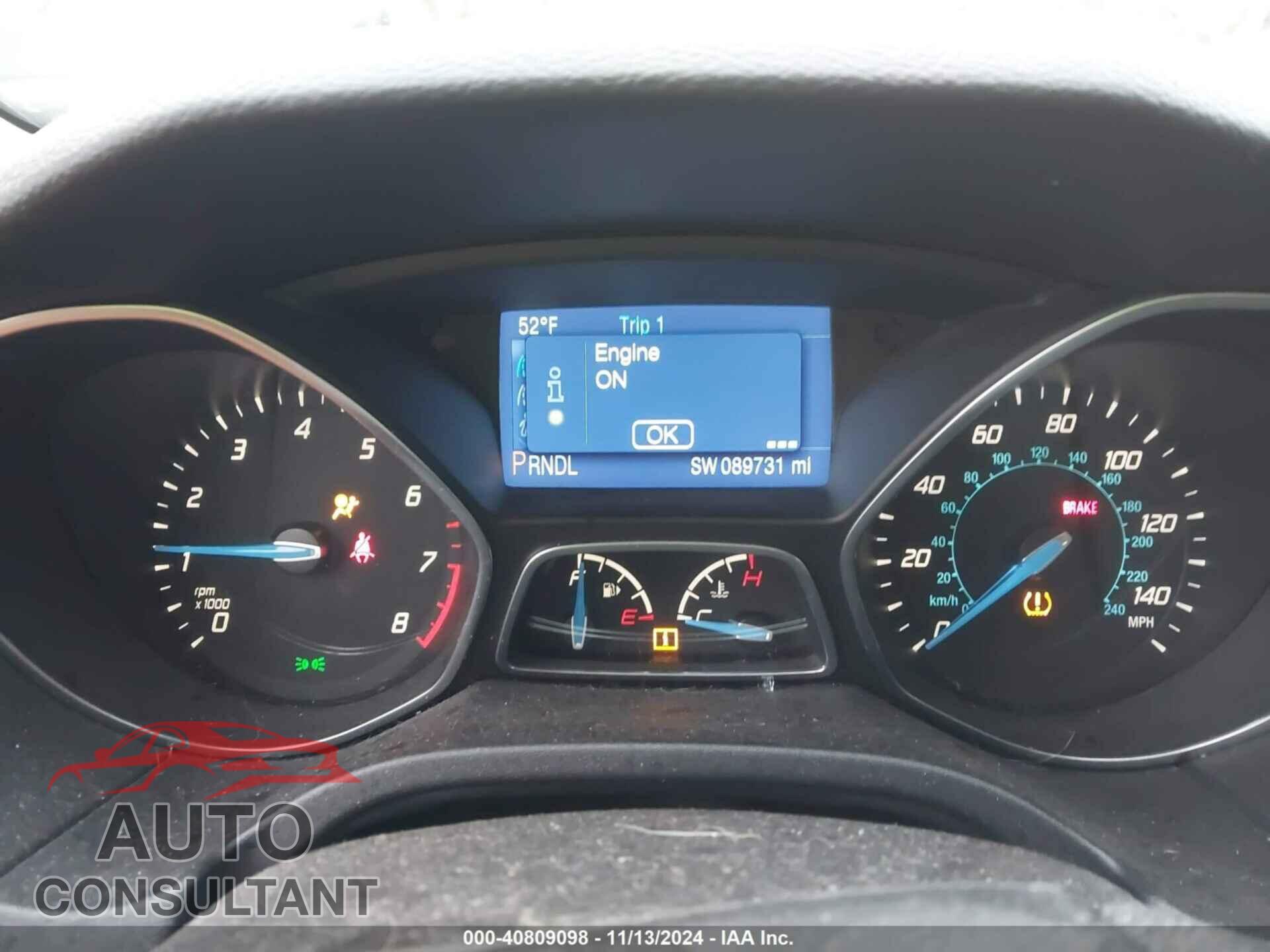 FORD FOCUS 2014 - 1FADP3F20EL406508