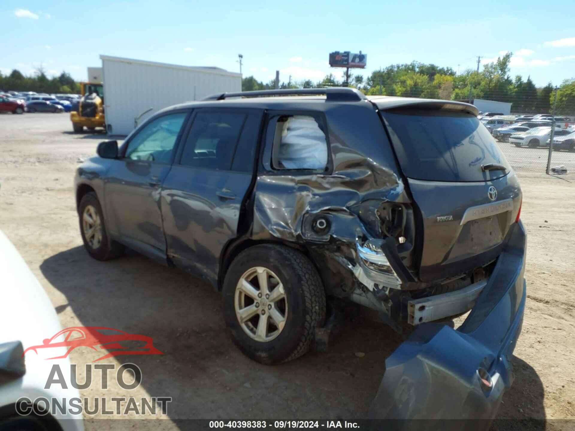 TOYOTA HIGHLANDER 2009 - JTEDA41A992005224