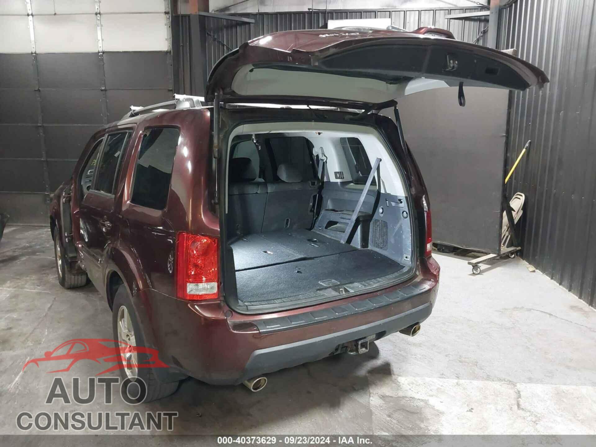 HONDA PILOT 2009 - 5FNYF48489B049333