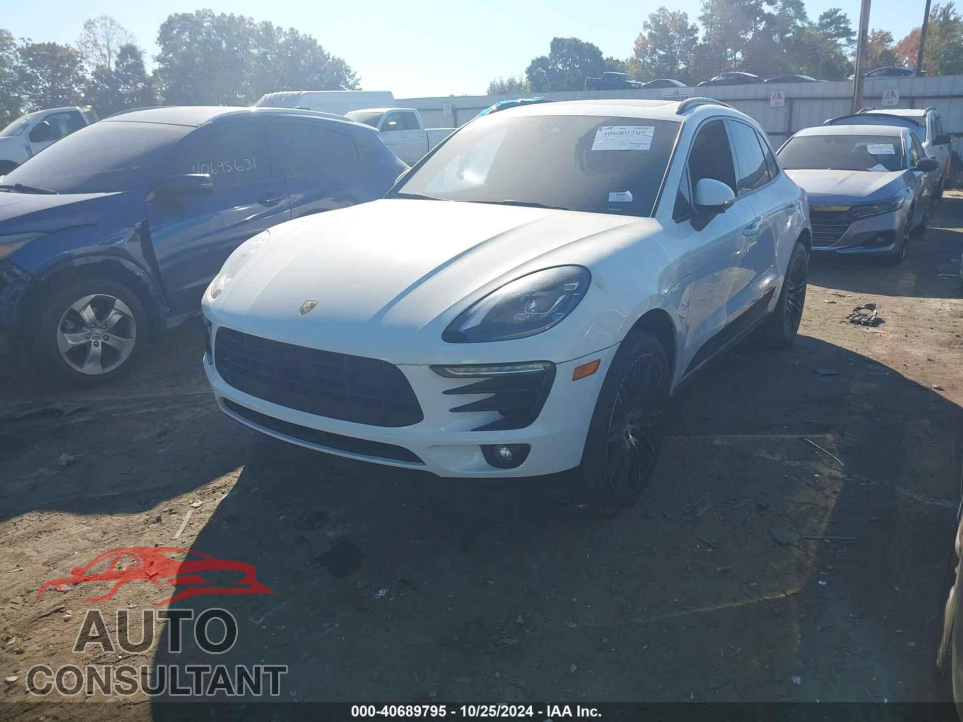 PORSCHE MACAN 2018 - WP1AB2A58JLB40218