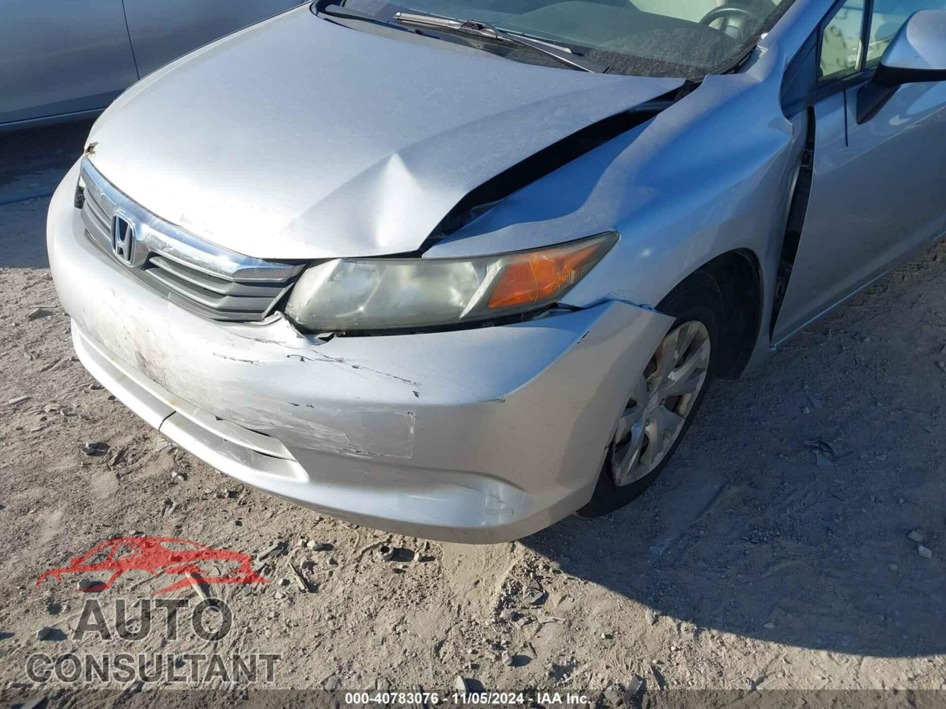HONDA CIVIC 2012 - 19XFB2F54CE085763
