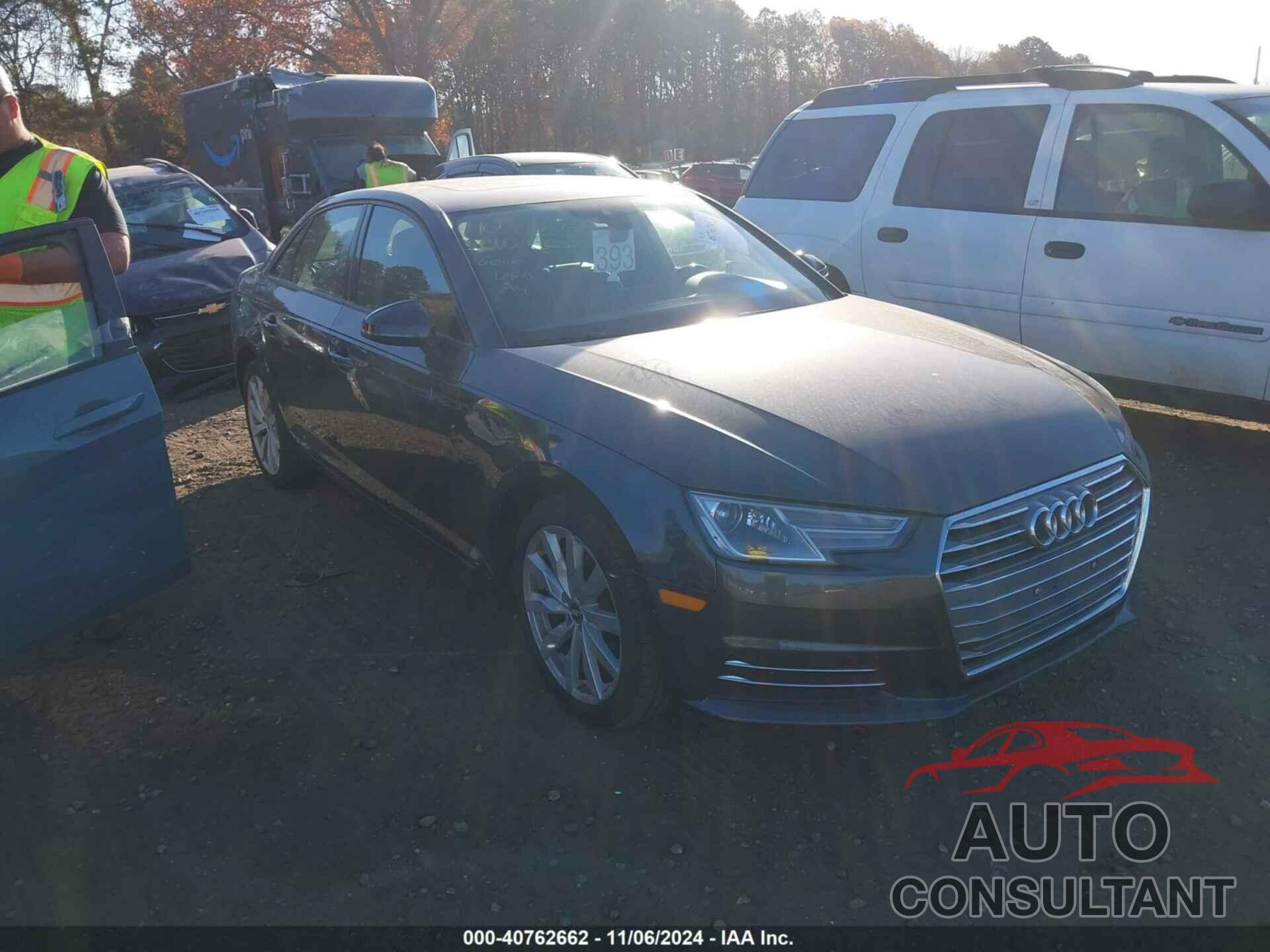 AUDI A4 2017 - WAUANAF46HN060267