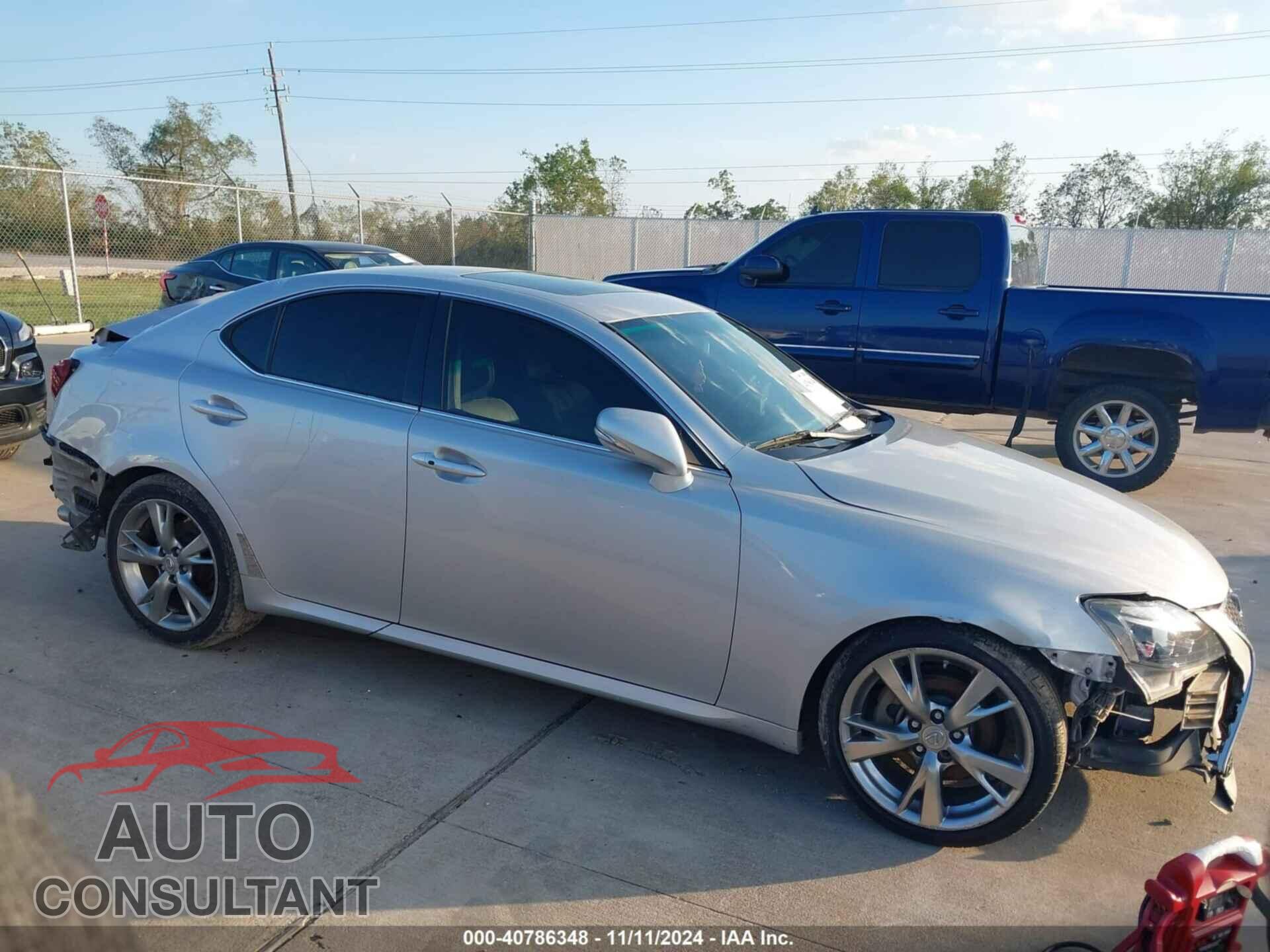 LEXUS IS 250 2010 - JTHBF5C22A5120614