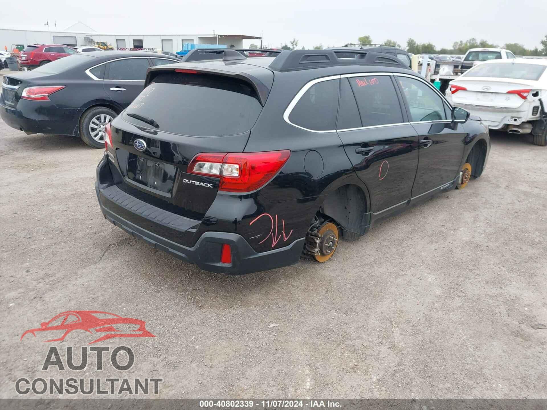 SUBARU OUTBACK 2018 - 4S4BSADC2J3301667