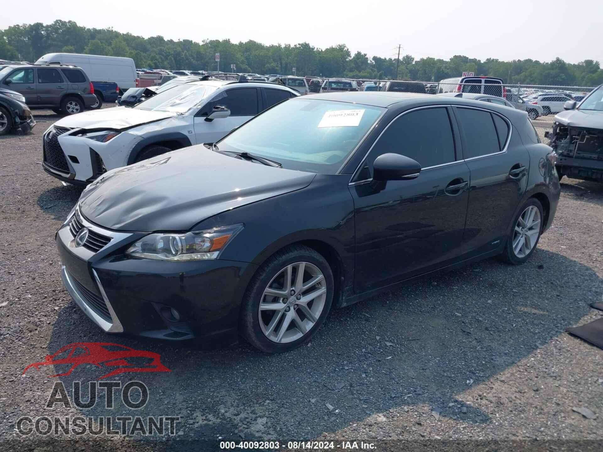 LEXUS CT 2017 - JTHKD5BH3H2293730