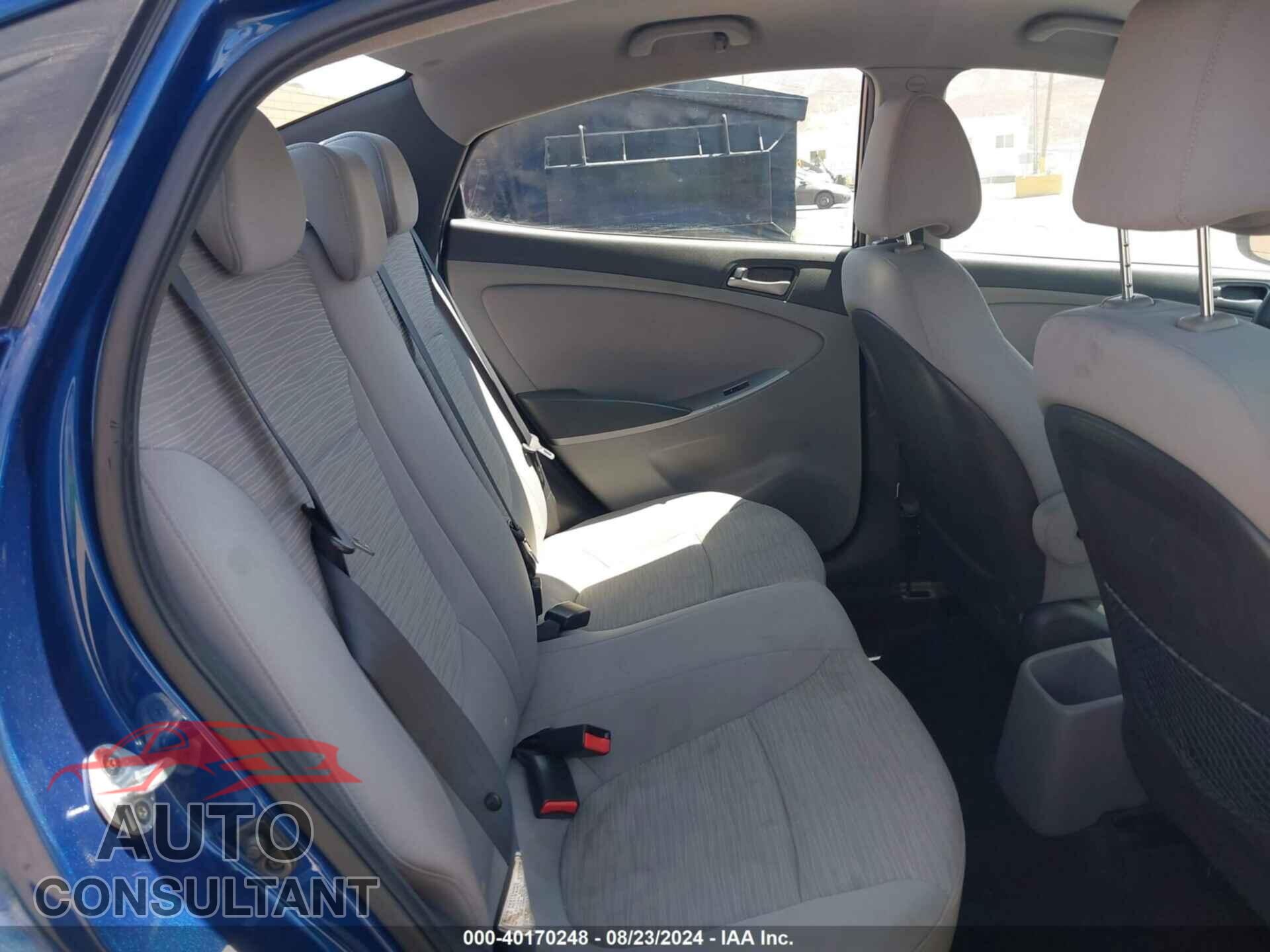 HYUNDAI ACCENT 2017 - KMHCT4AE7HU292607