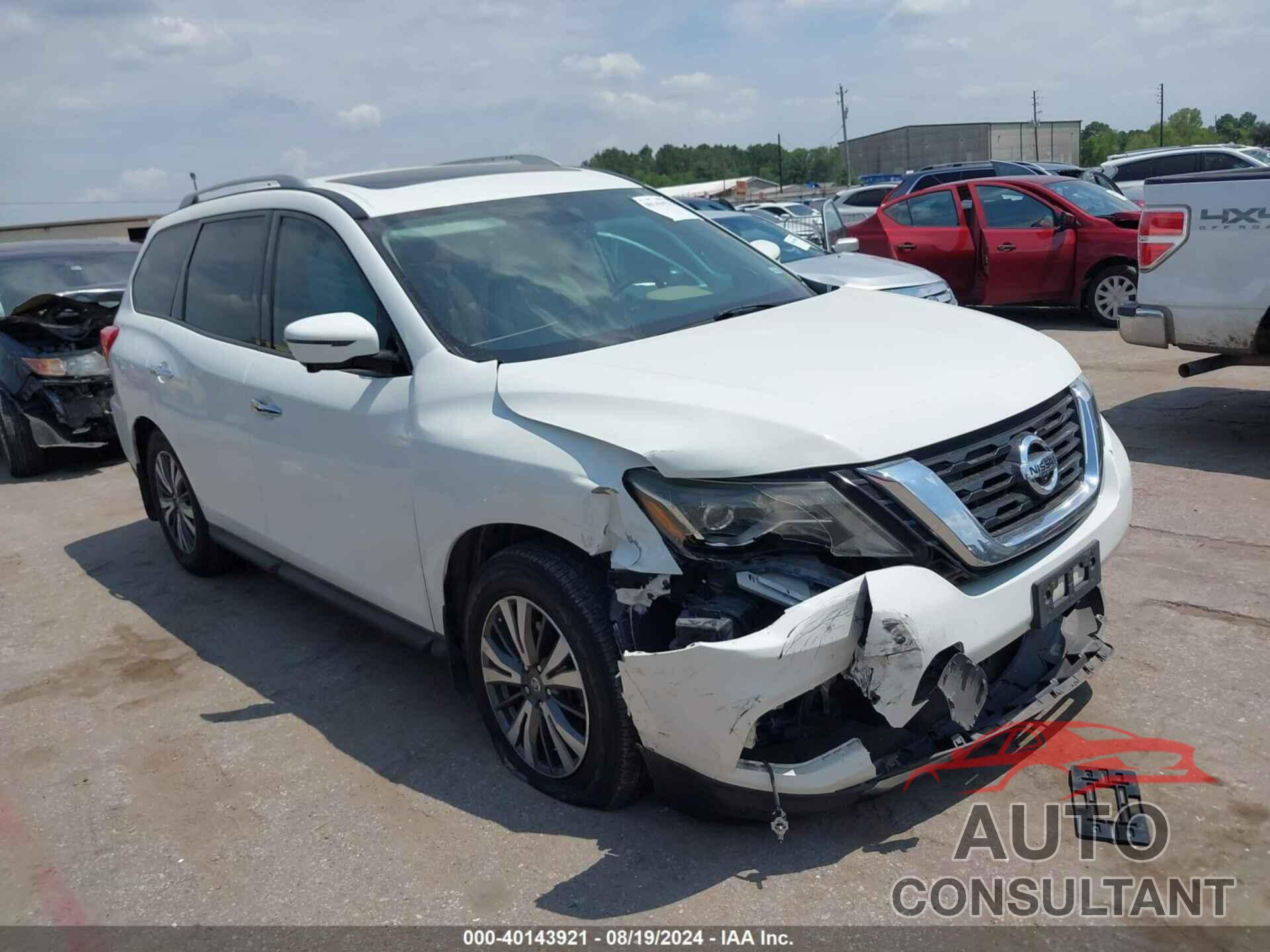 NISSAN PATHFINDER 2017 - 5N1DR2MN1HC600802