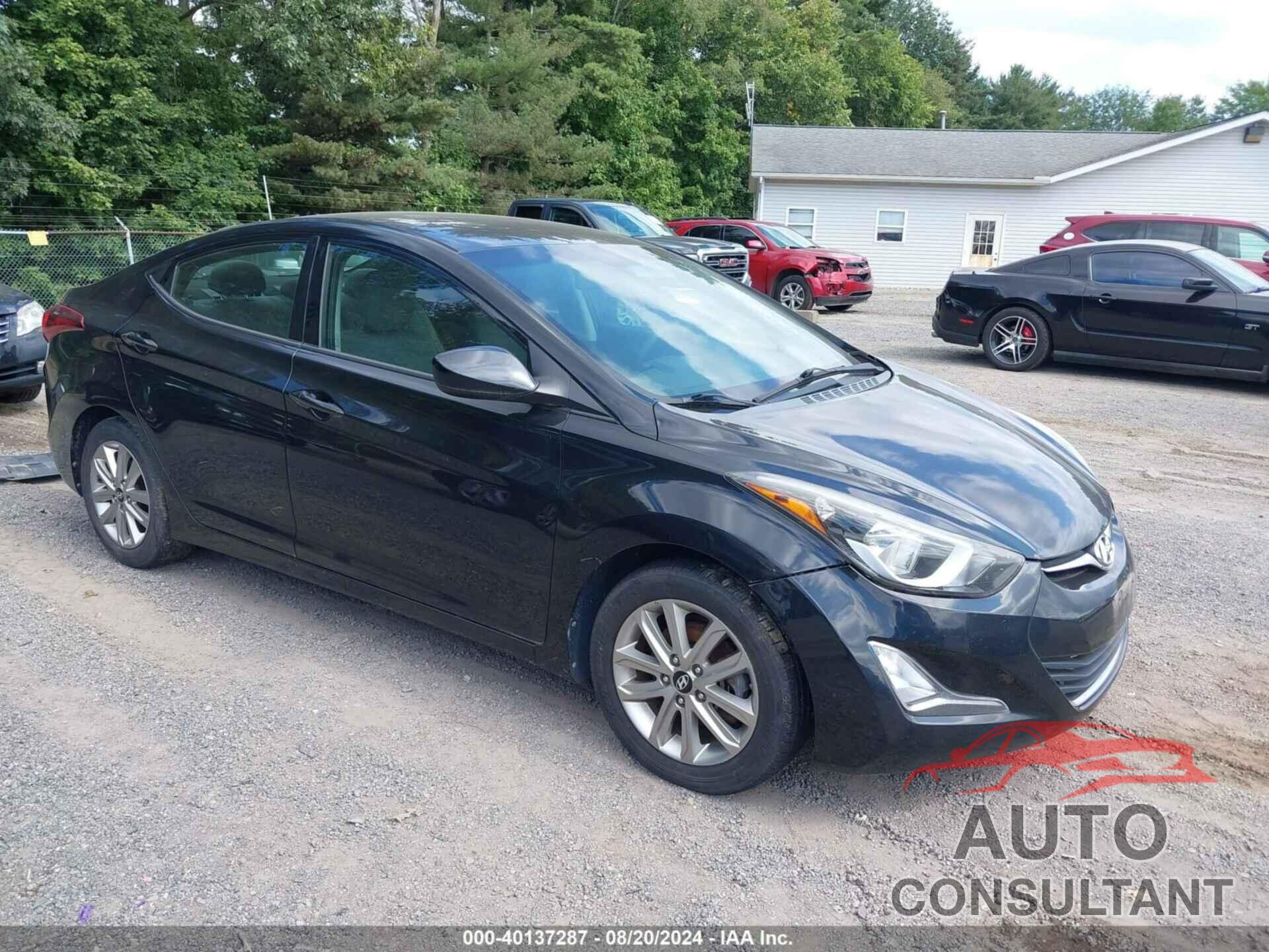 HYUNDAI ELANTRA 2016 - 5NPDH4AE0GH744450