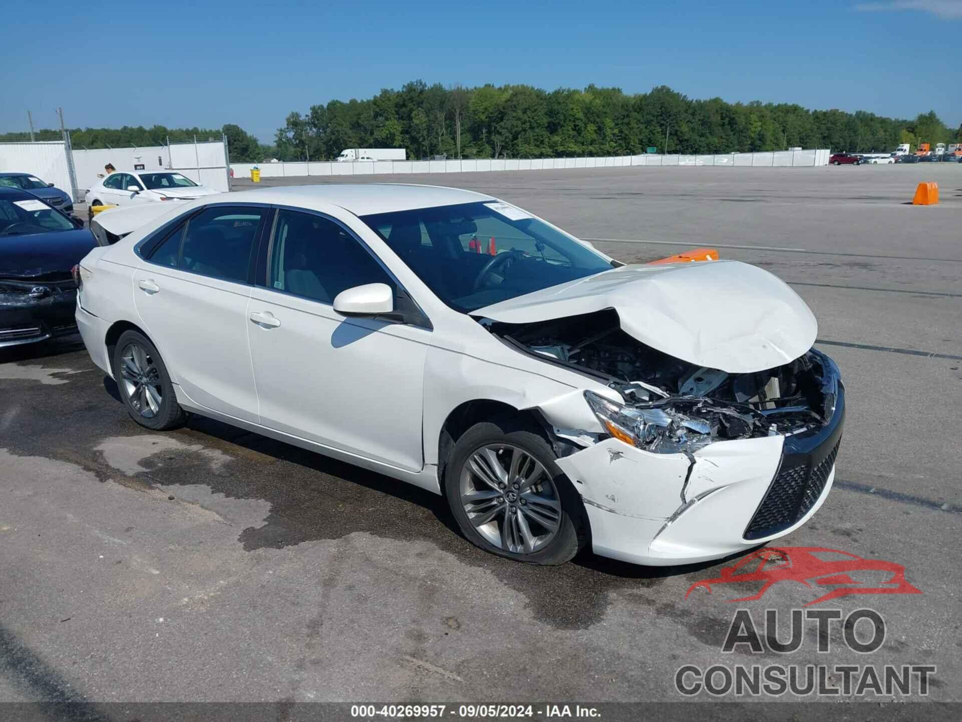 TOYOTA CAMRY 2017 - 4T1BF1FK4HU271620