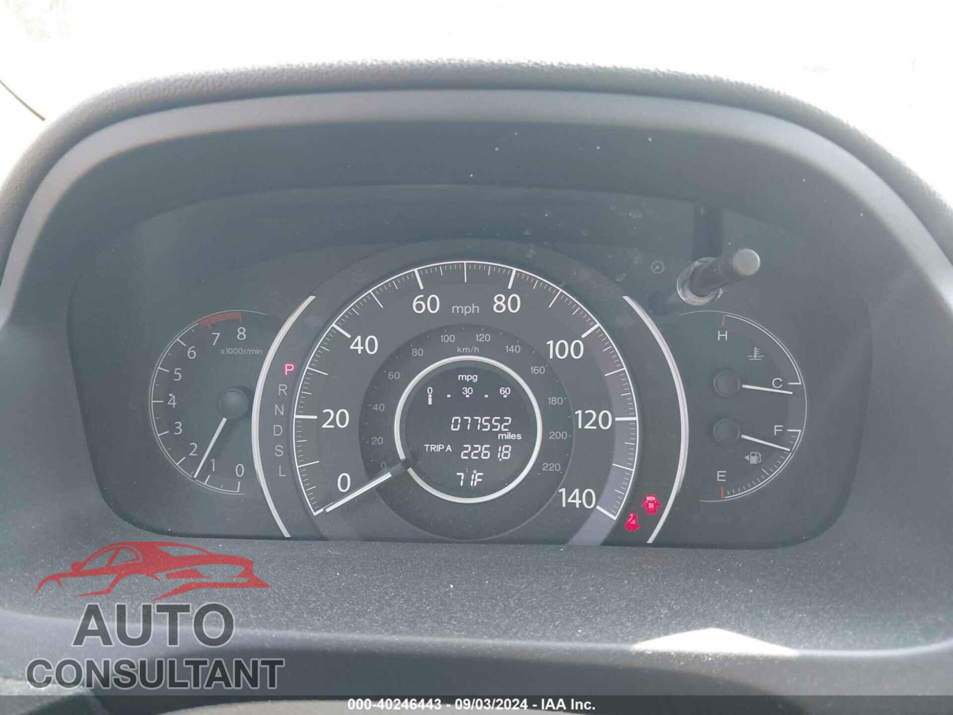HONDA CR-V 2016 - 5J6RM4H70GL064028