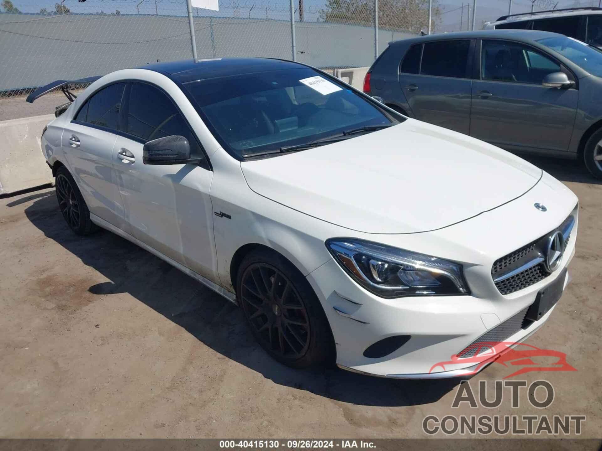 MERCEDES-BENZ CLA 250 2018 - WDDSJ4EB3JN533705