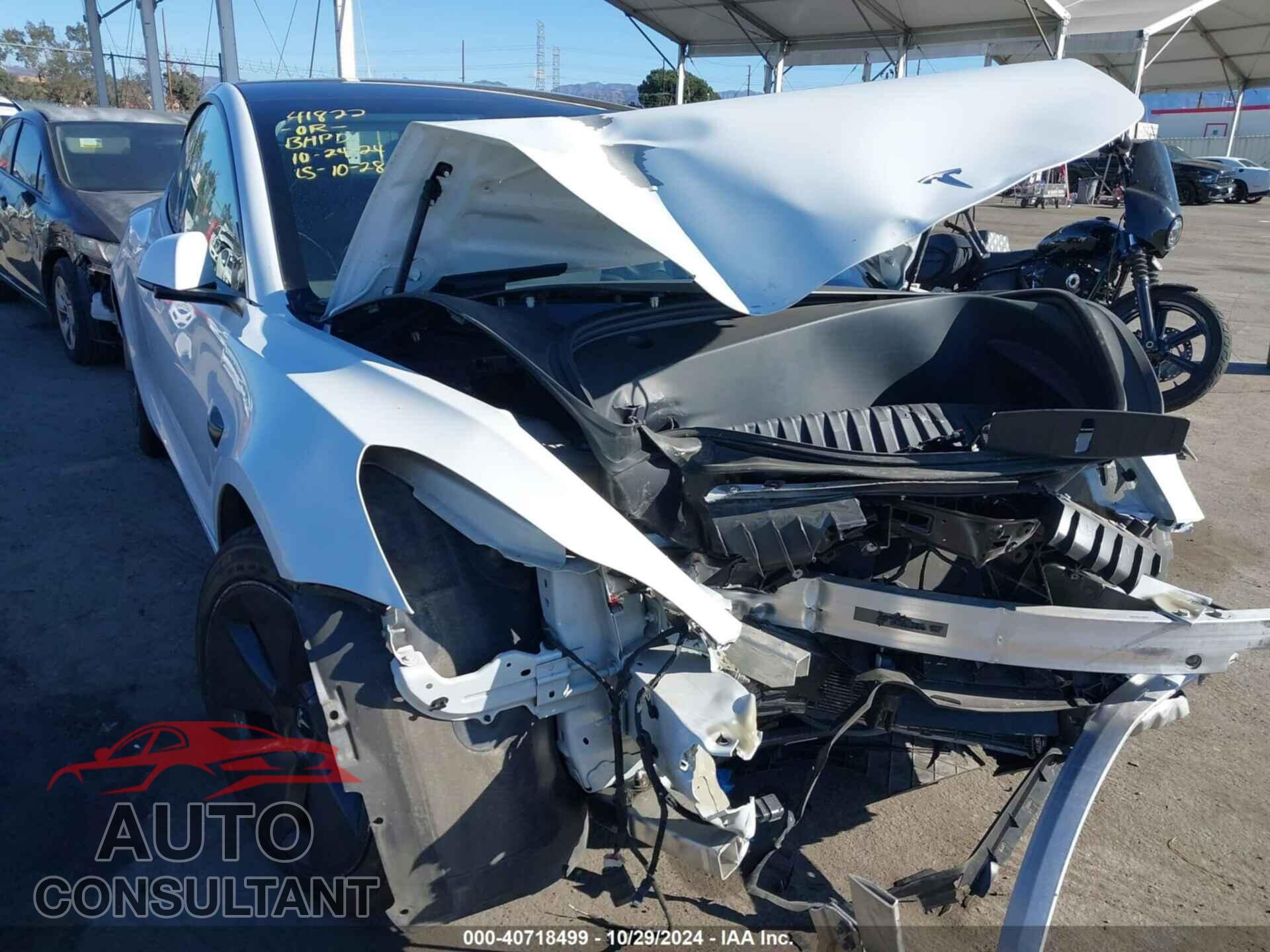 TESLA MODEL 3 2021 - 5YJ3E1EA0MF017491