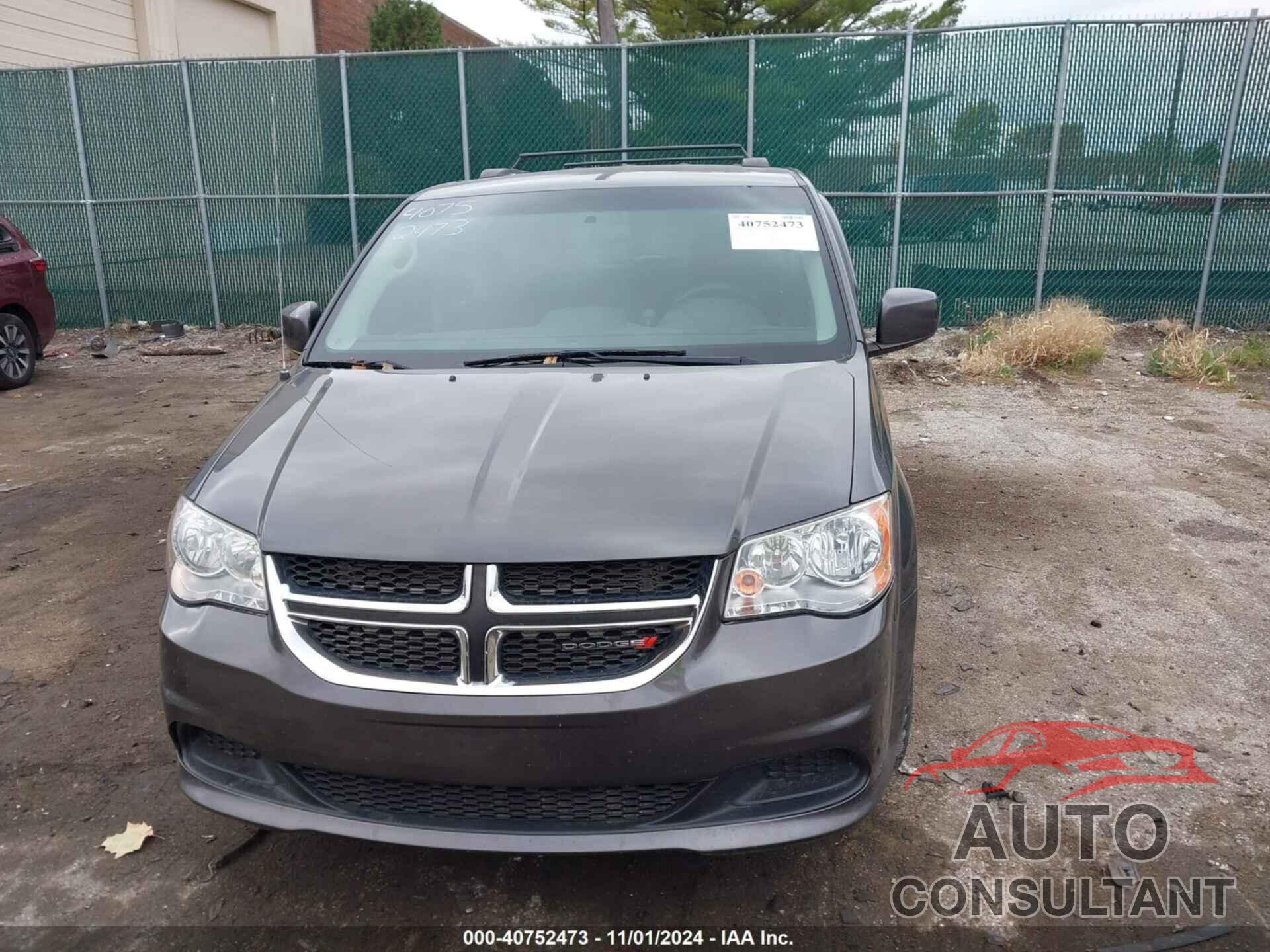 DODGE GRAND CARAVAN 2016 - 2C4RDGCG7GR388048