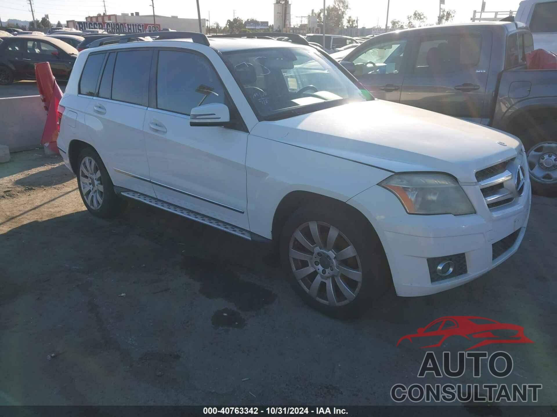MERCEDES-BENZ GLK 350 2010 - WDCGG8HB5AF317490