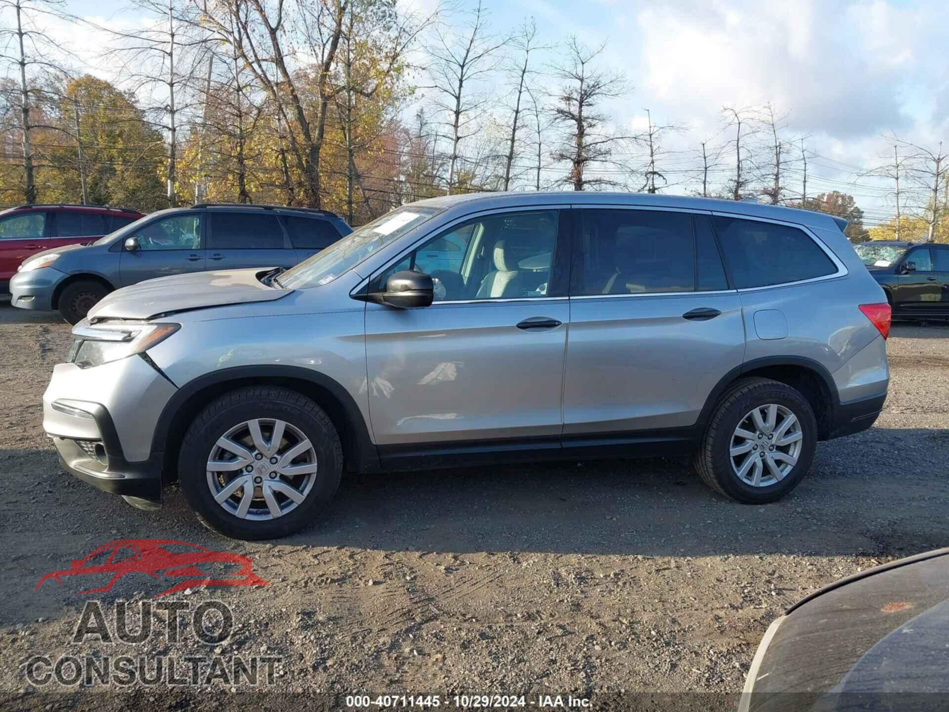 HONDA PILOT 2019 - 5FNYF6H15KB026552