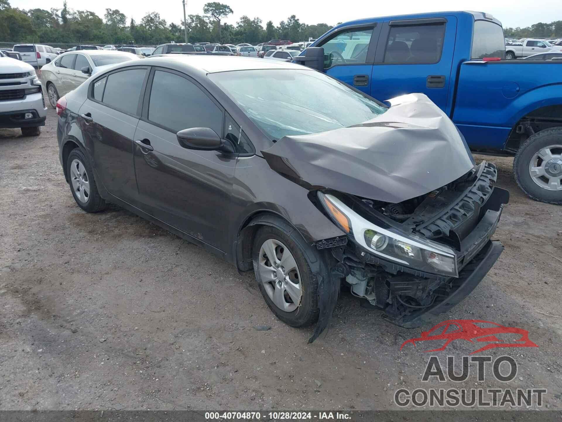 KIA FORTE 2017 - 3KPFK4A72HE073462