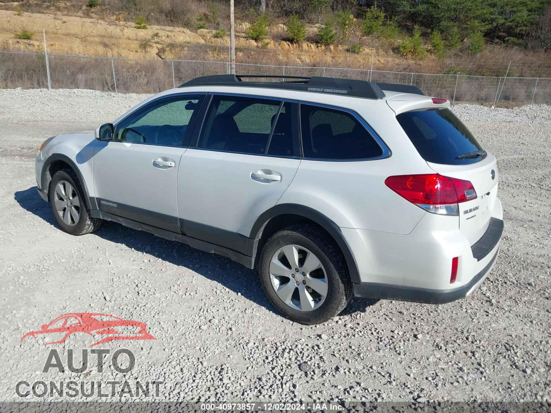 SUBARU OUTBACK 2012 - 4S4BRCCC8C3222533