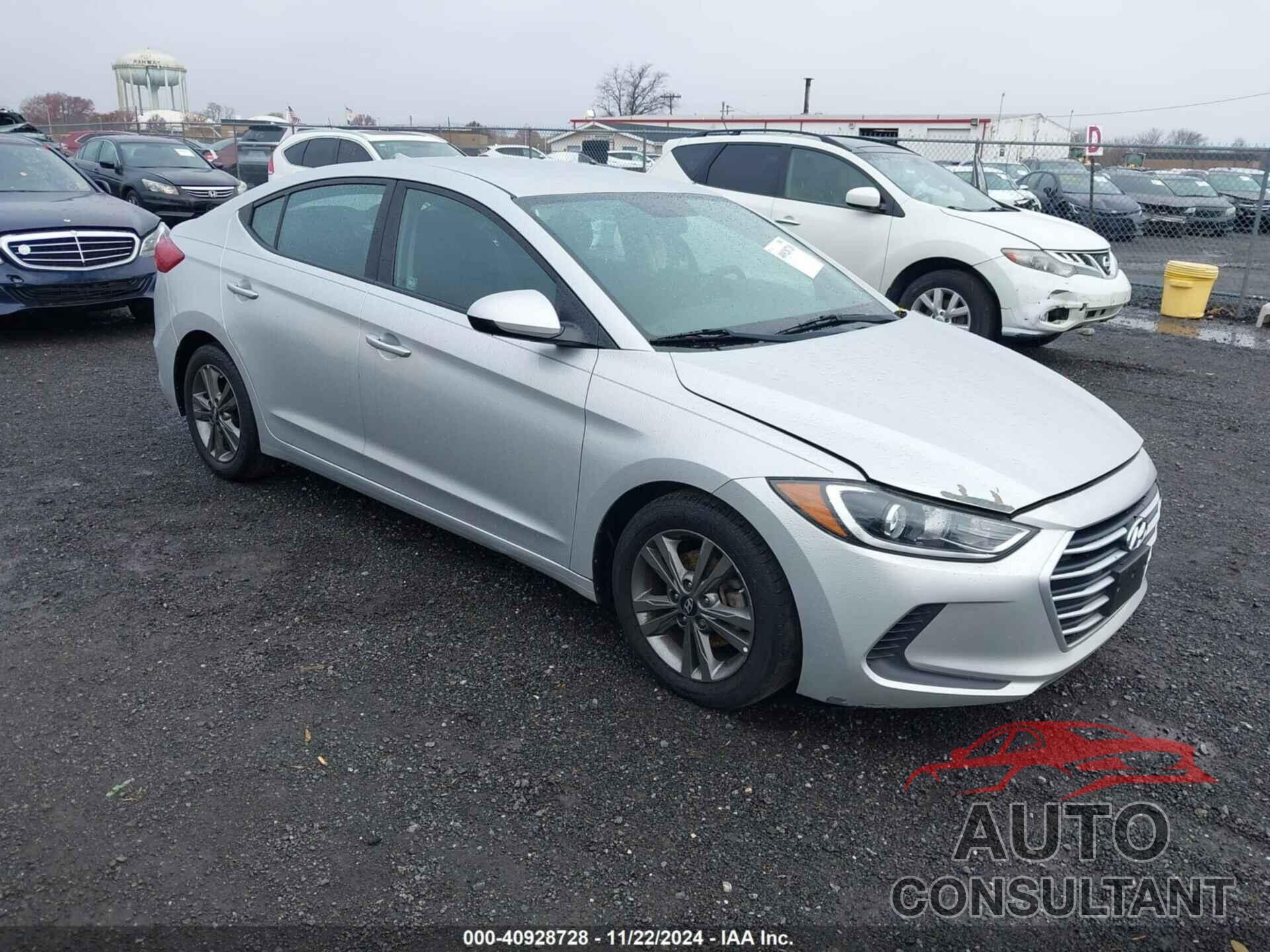 HYUNDAI ELANTRA 2018 - 5NPD84LF6JH232222