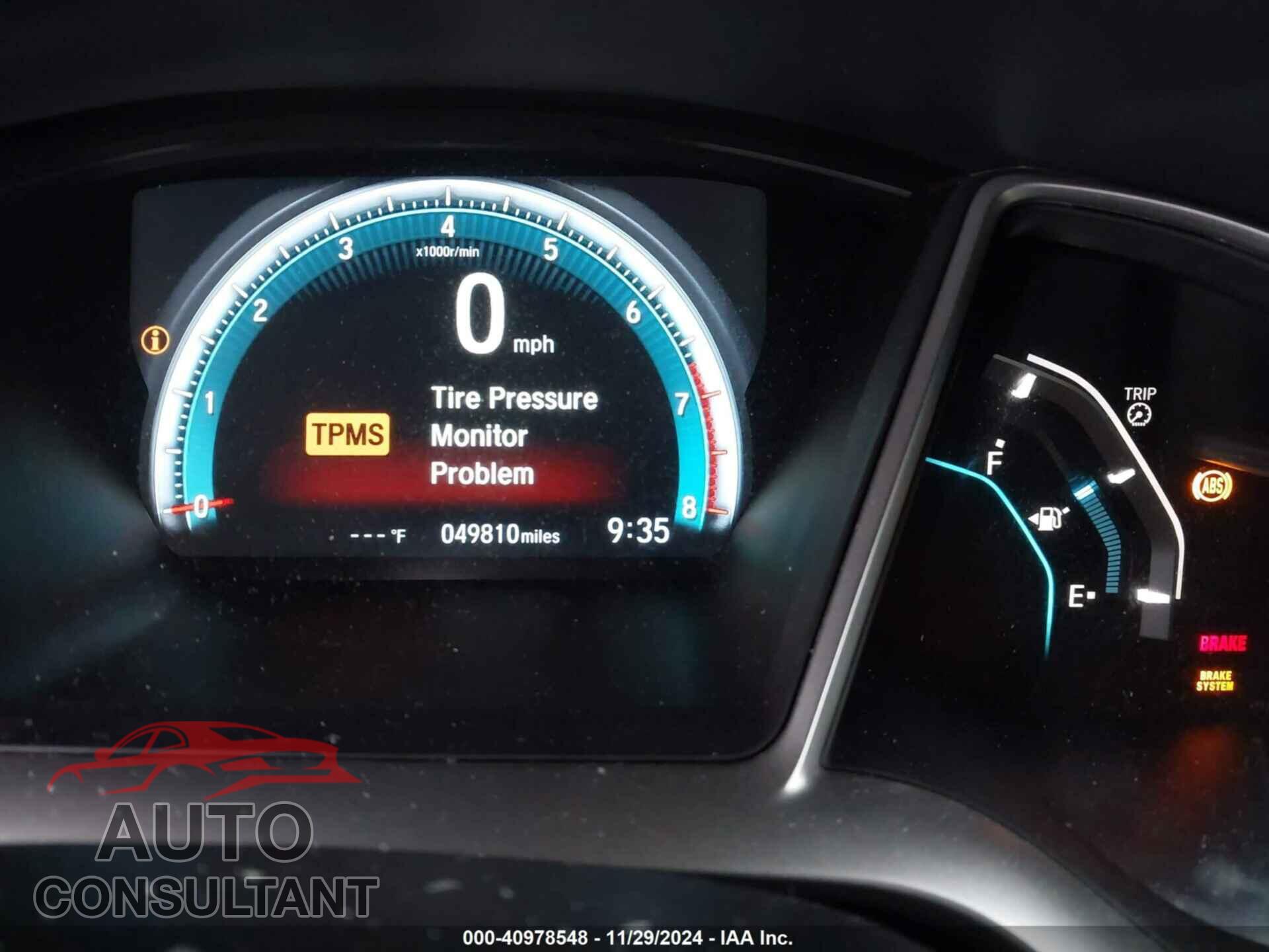 HONDA CIVIC 2016 - 19XFC2F76GE071321
