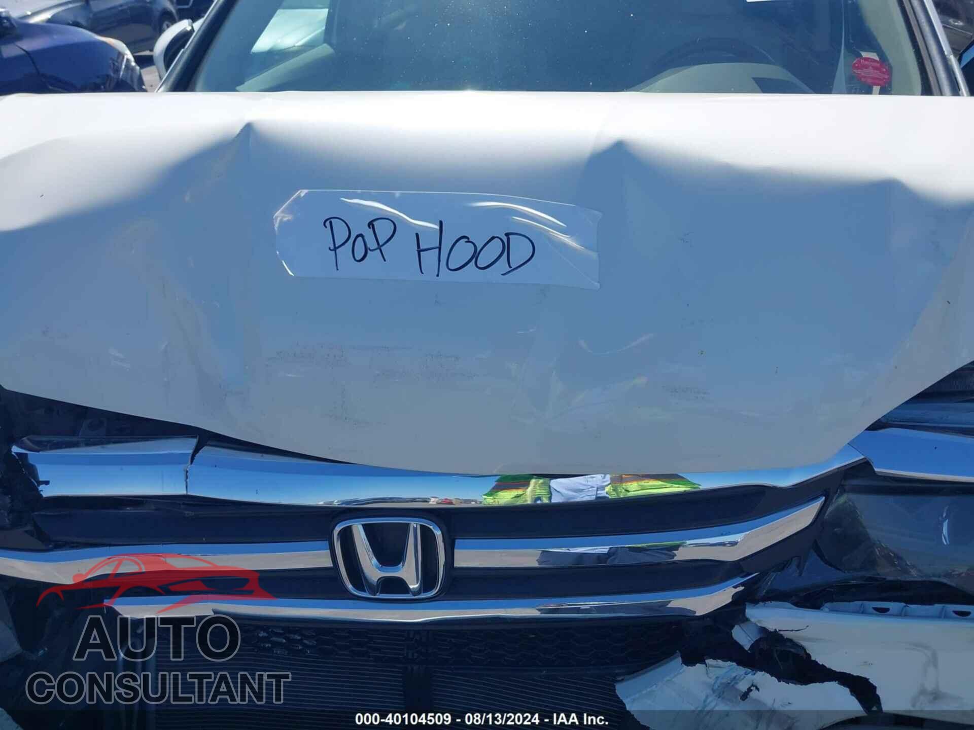 HONDA PILOT 2017 - 5FNYF5H59HB002325