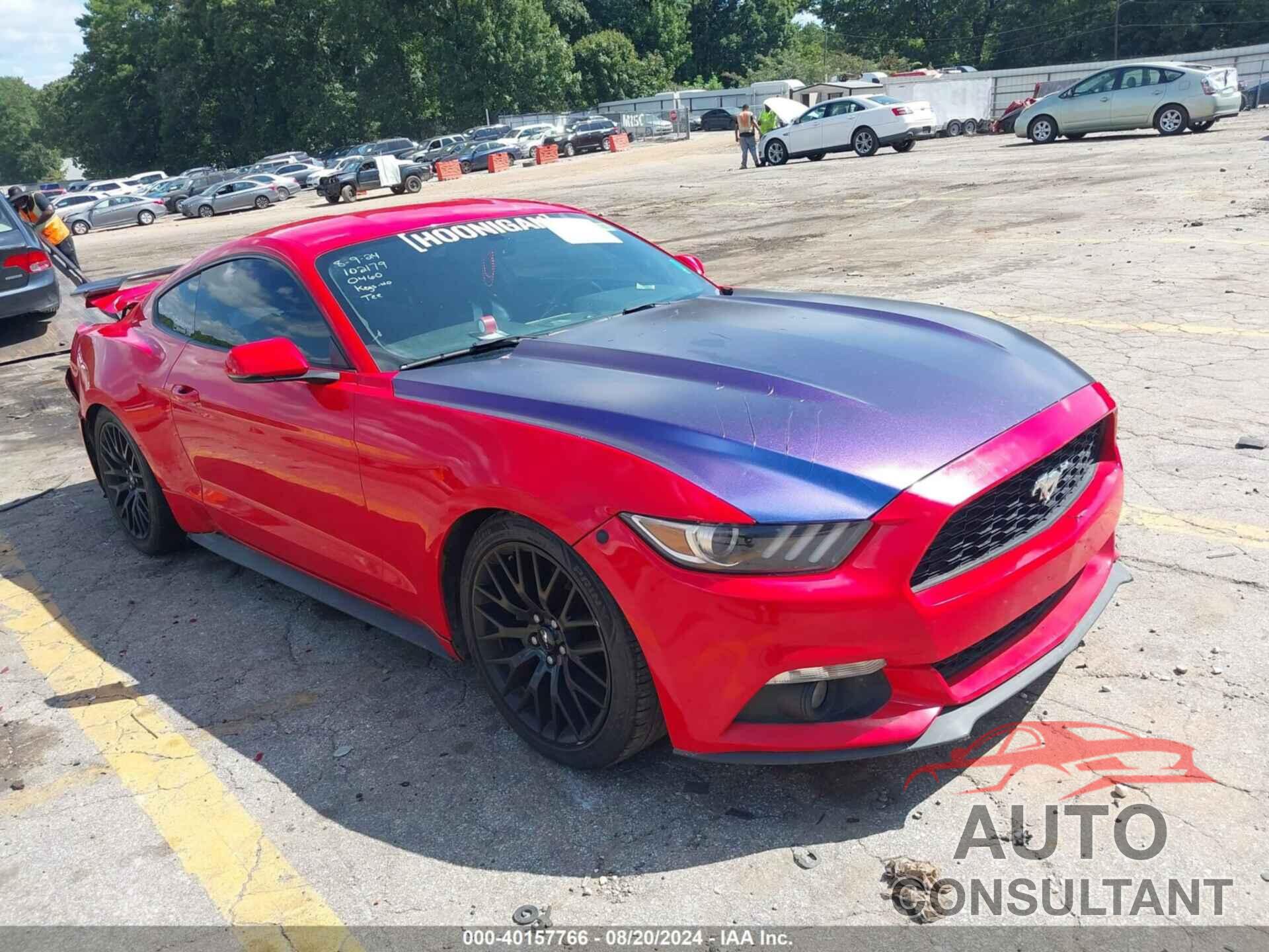 FORD MUSTANG 2017 - 1FA6P8TH7H5320460