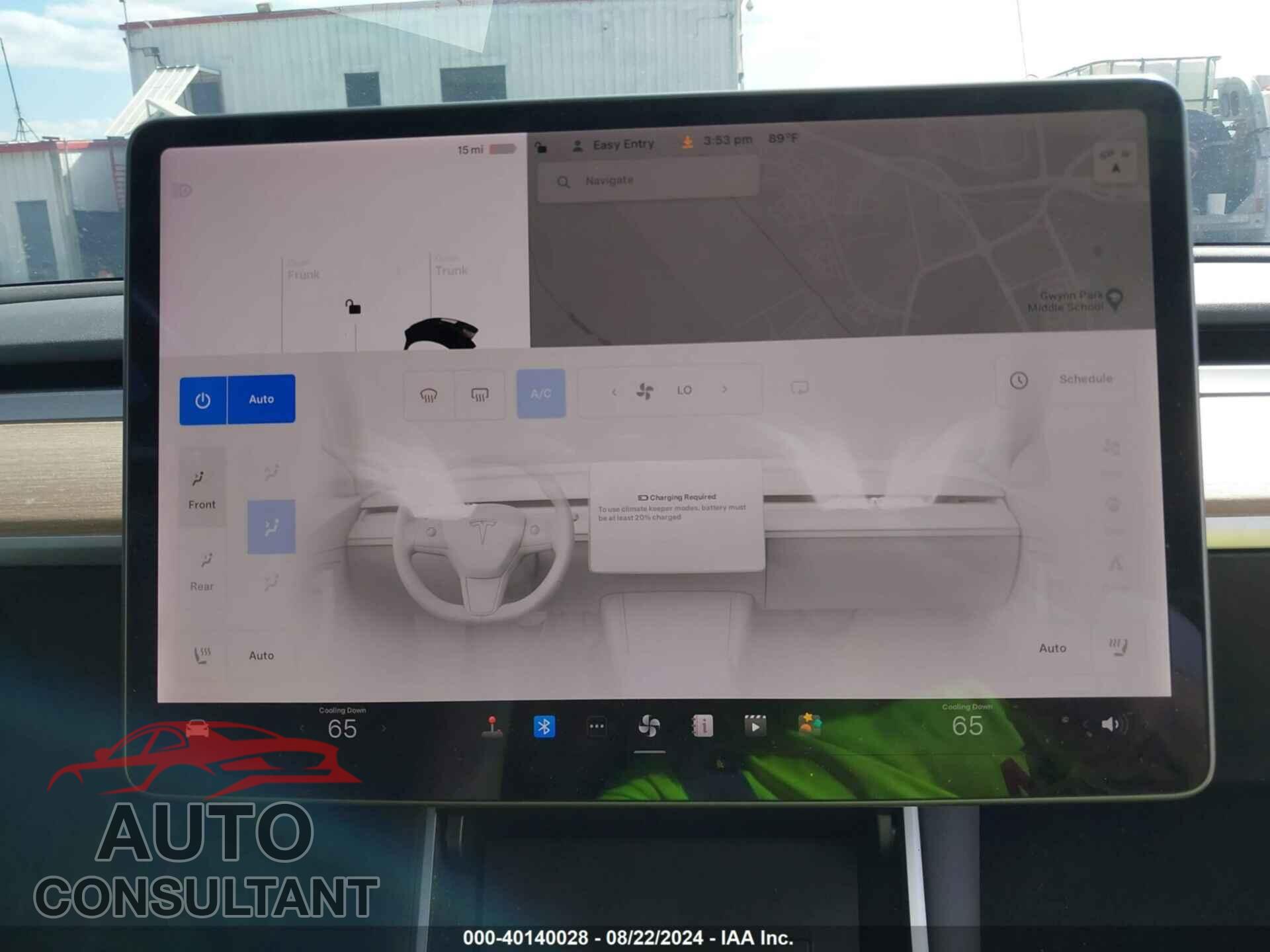 TESLA MODEL 3 2019 - 5YJ3E1EA2KF422510