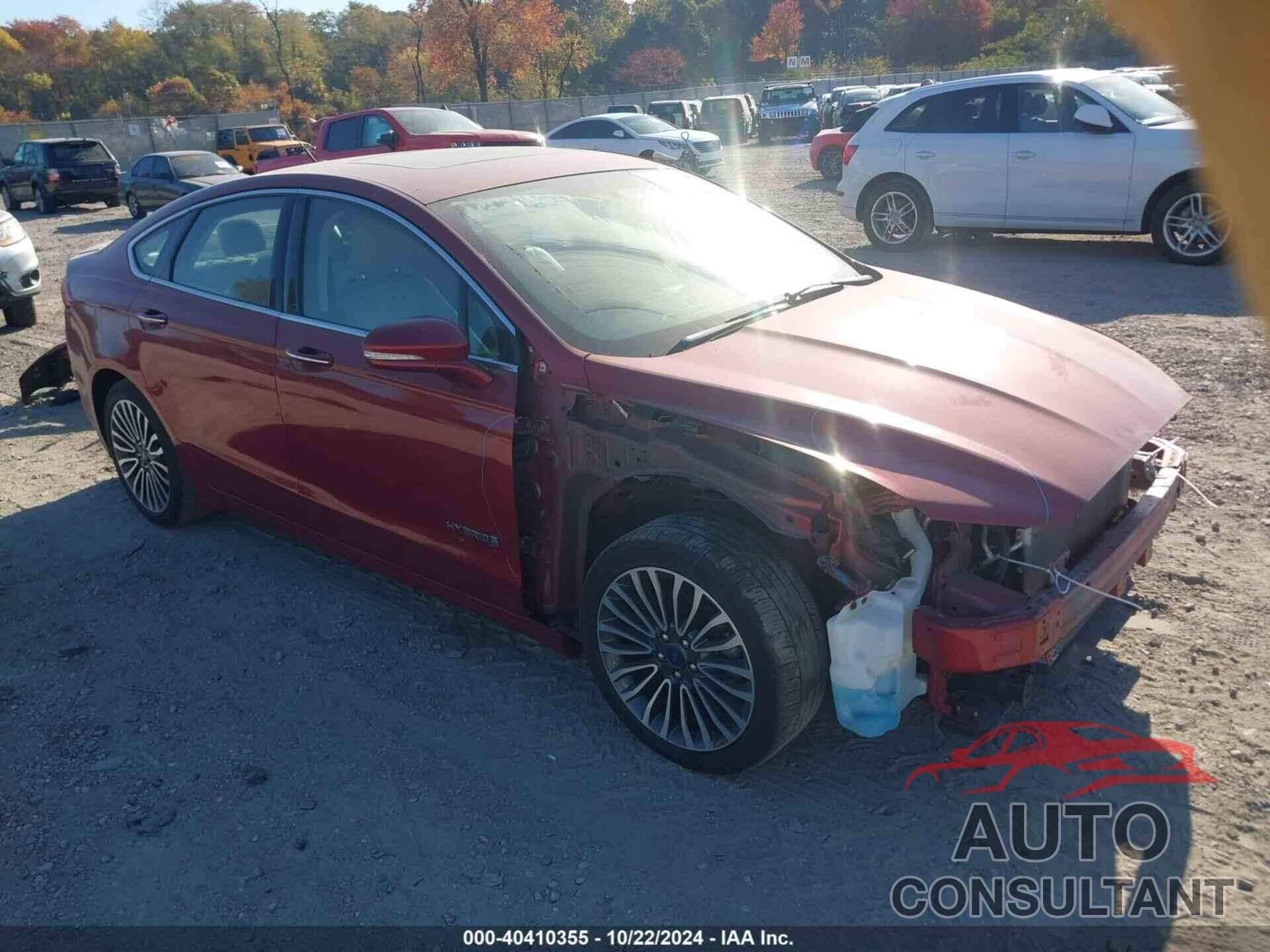 FORD FUSION HYBRID 2018 - 3FA6P0RU6JR162878