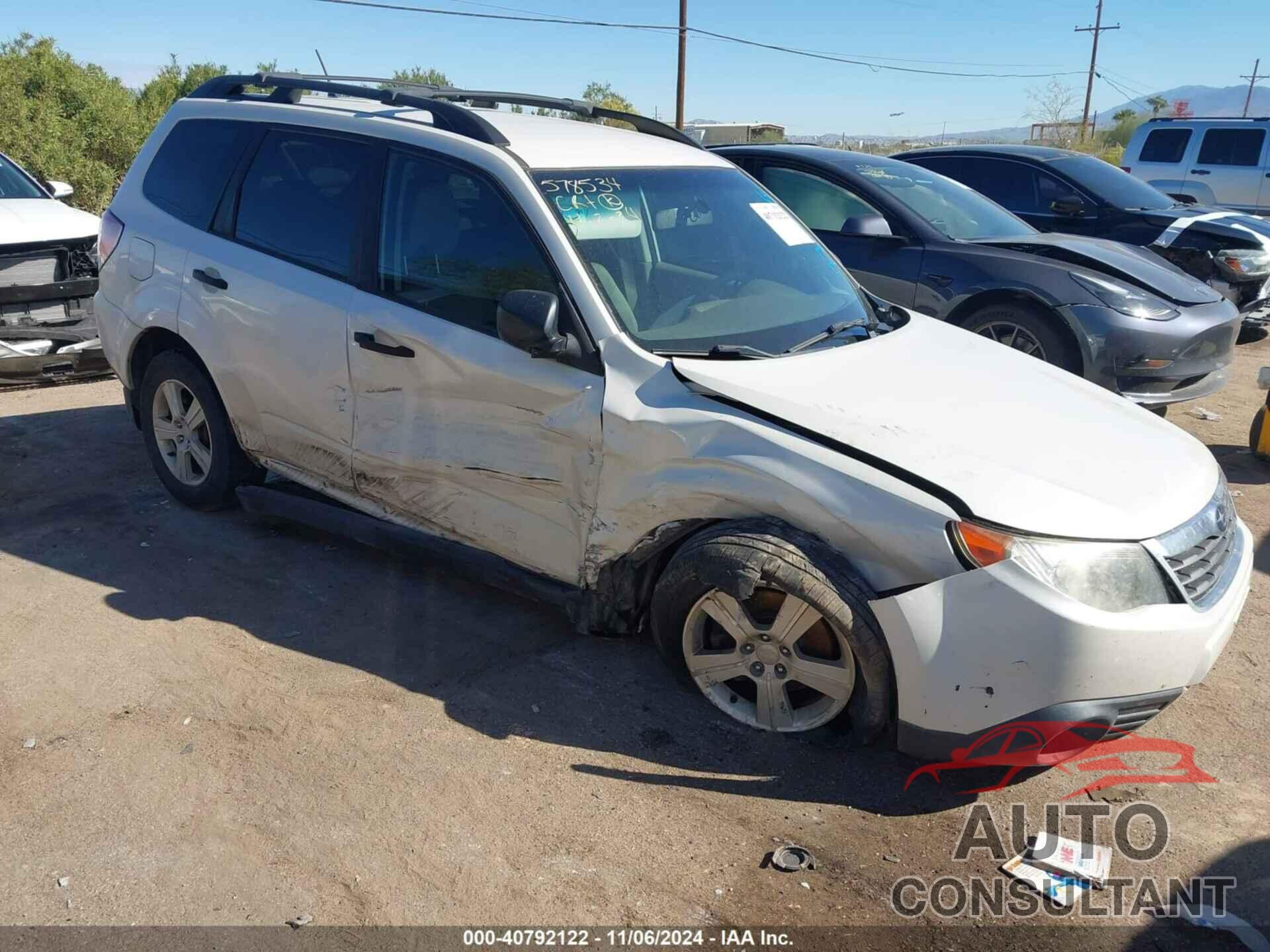 SUBARU FORESTER 2010 - JF2SH6BC1AH778775