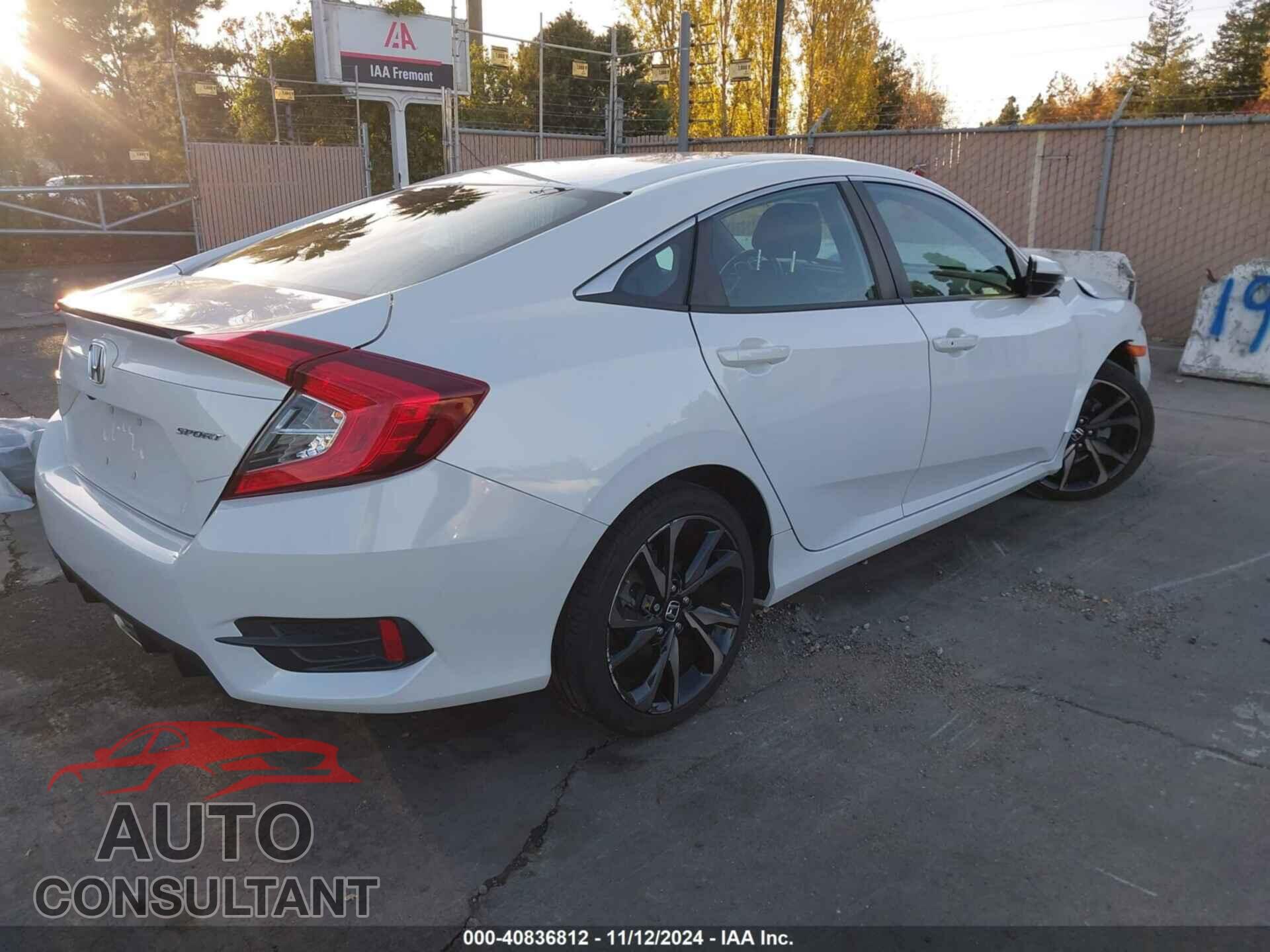 HONDA CIVIC 2021 - 2HGFC2F83MH509657