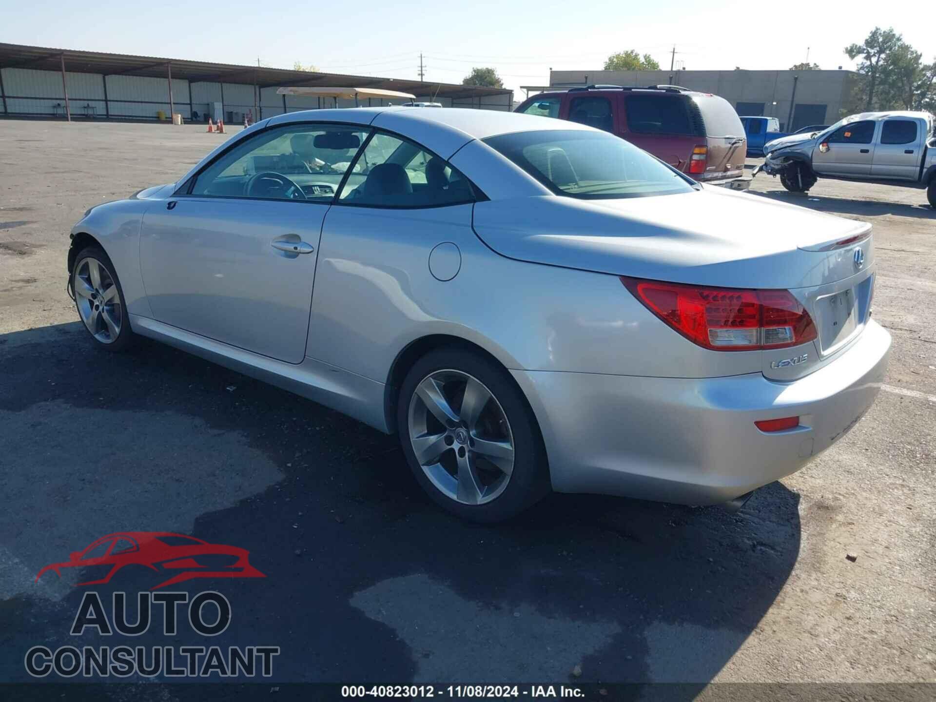 LEXUS IS 350C 2010 - JTHFE2C28A2502540