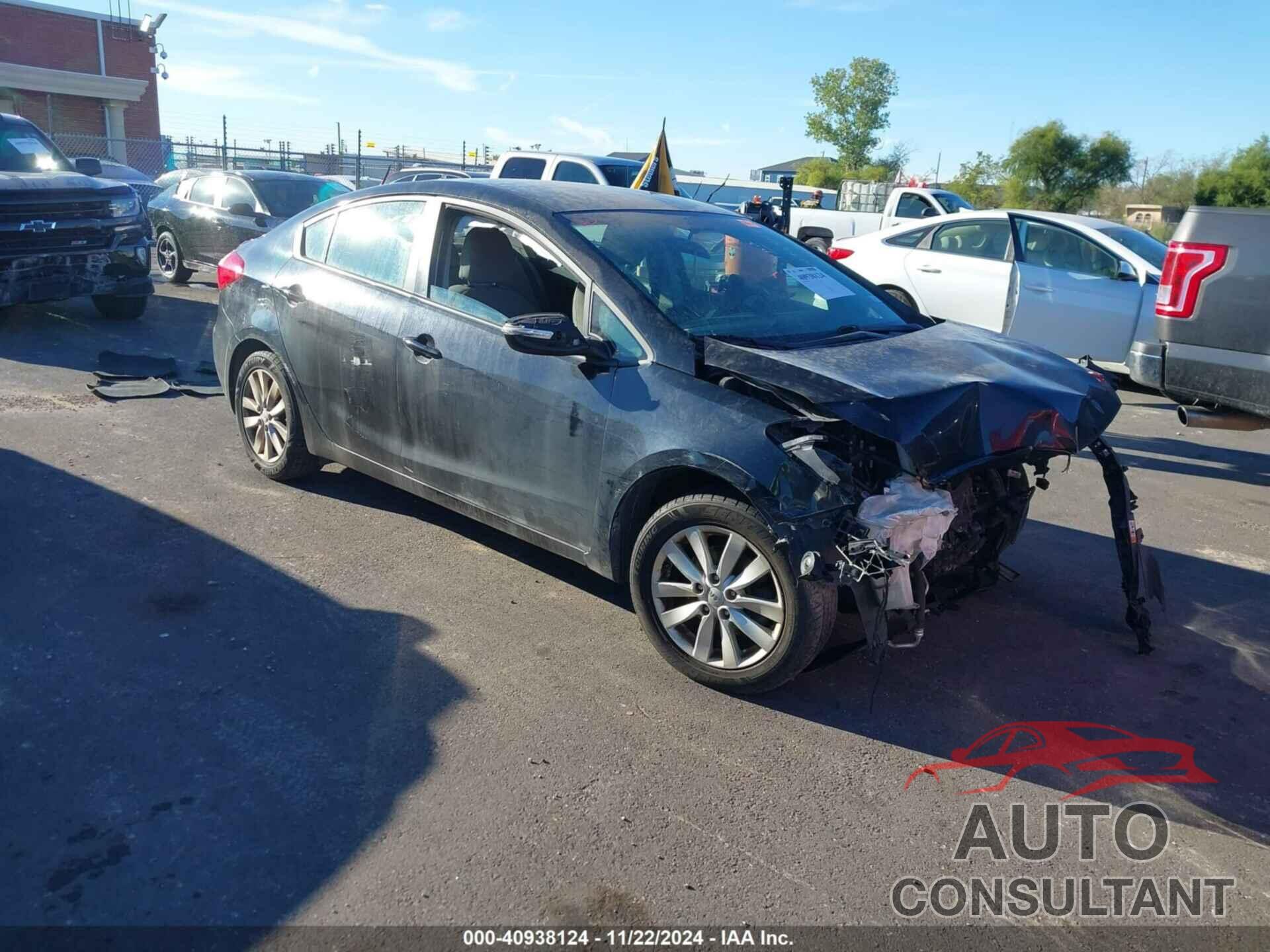 KIA FORTE 2014 - KNAFX4A65E5220807