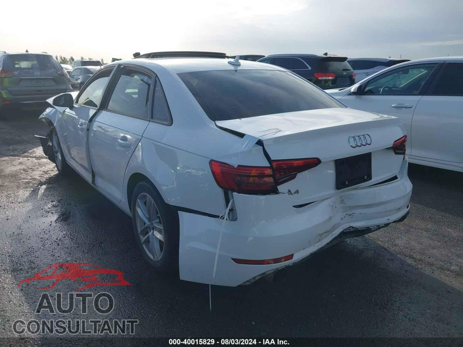 AUDI A4 2017 - WAUGNAF43HN057868