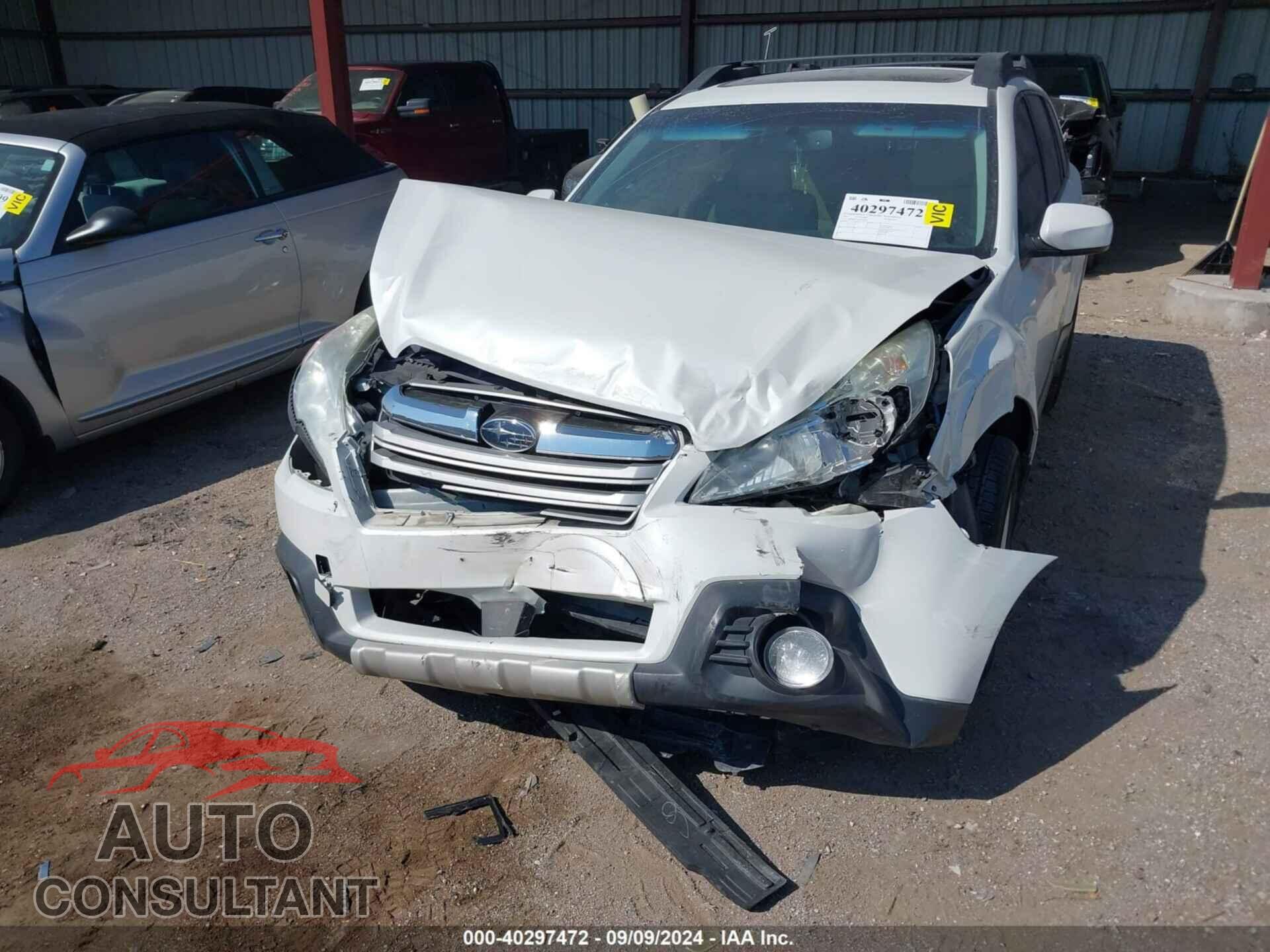 SUBARU OUTBACK 2014 - 4S4BRCLC0E3320524