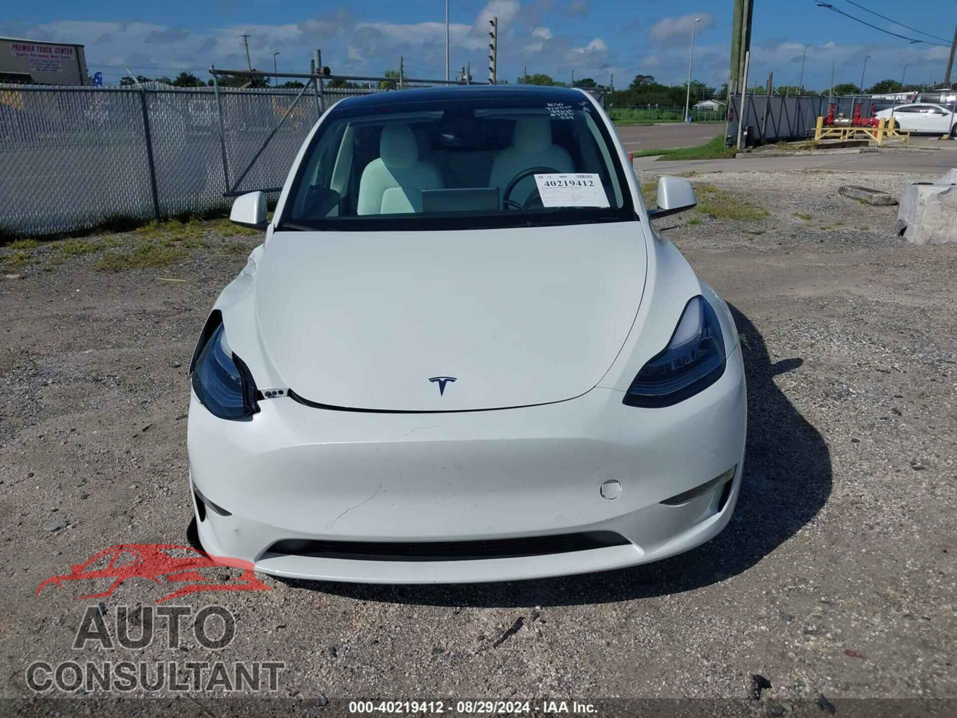 TESLA MODEL Y 2022 - 7SAYGAEE6NF425114