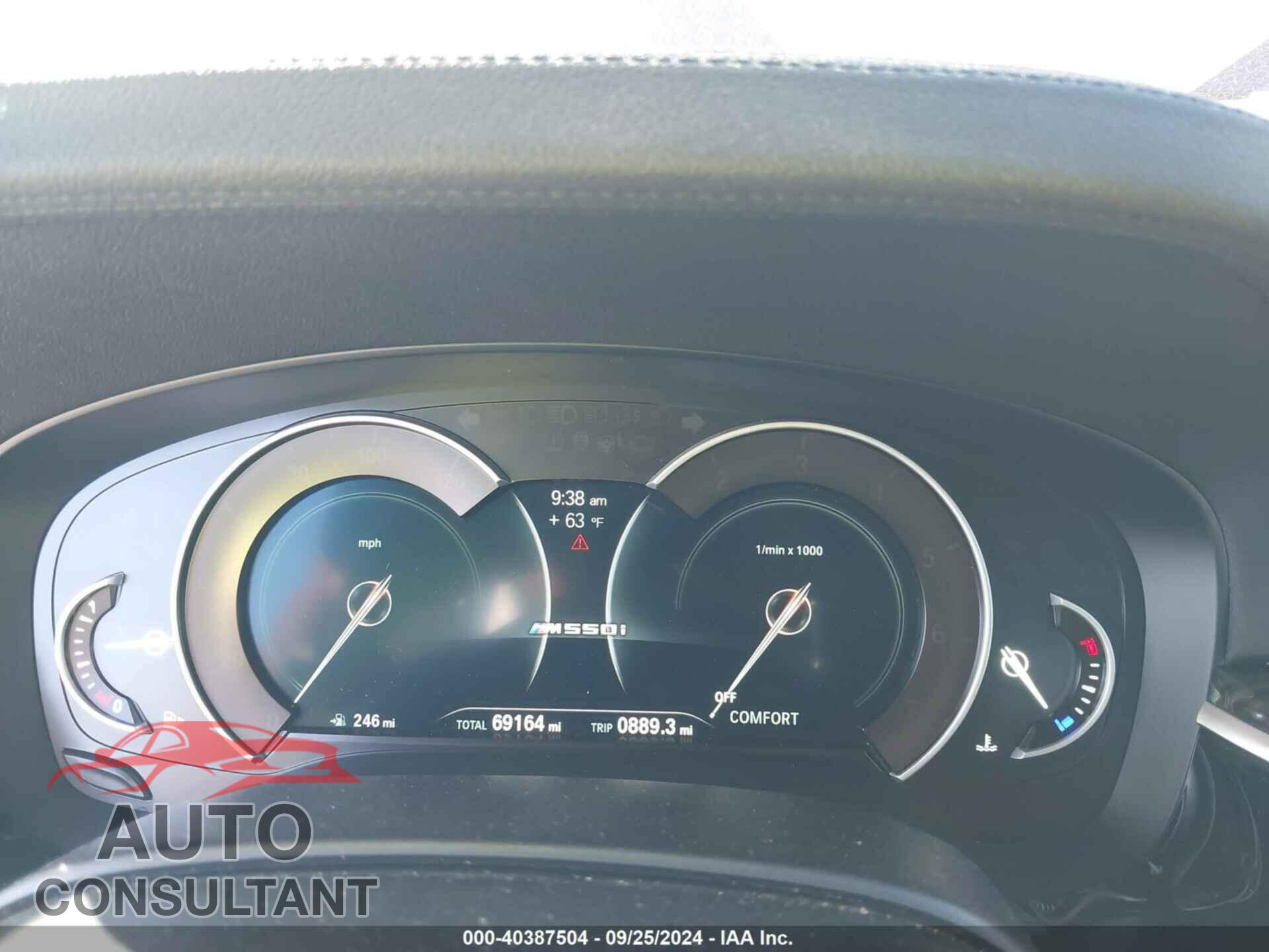 BMW M550I 2018 - WBAJB9C58JB287035