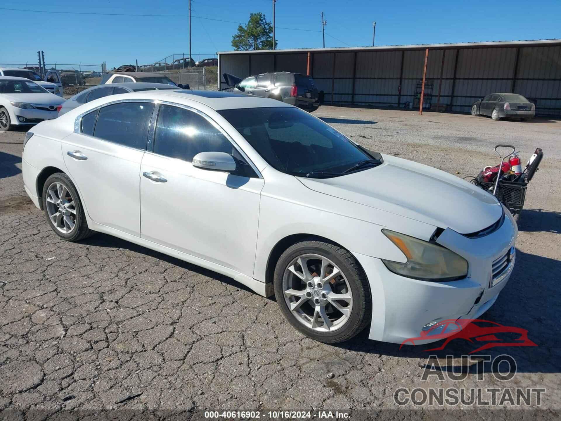 NISSAN MAXIMA 2013 - 1N4AA5APXDC830165