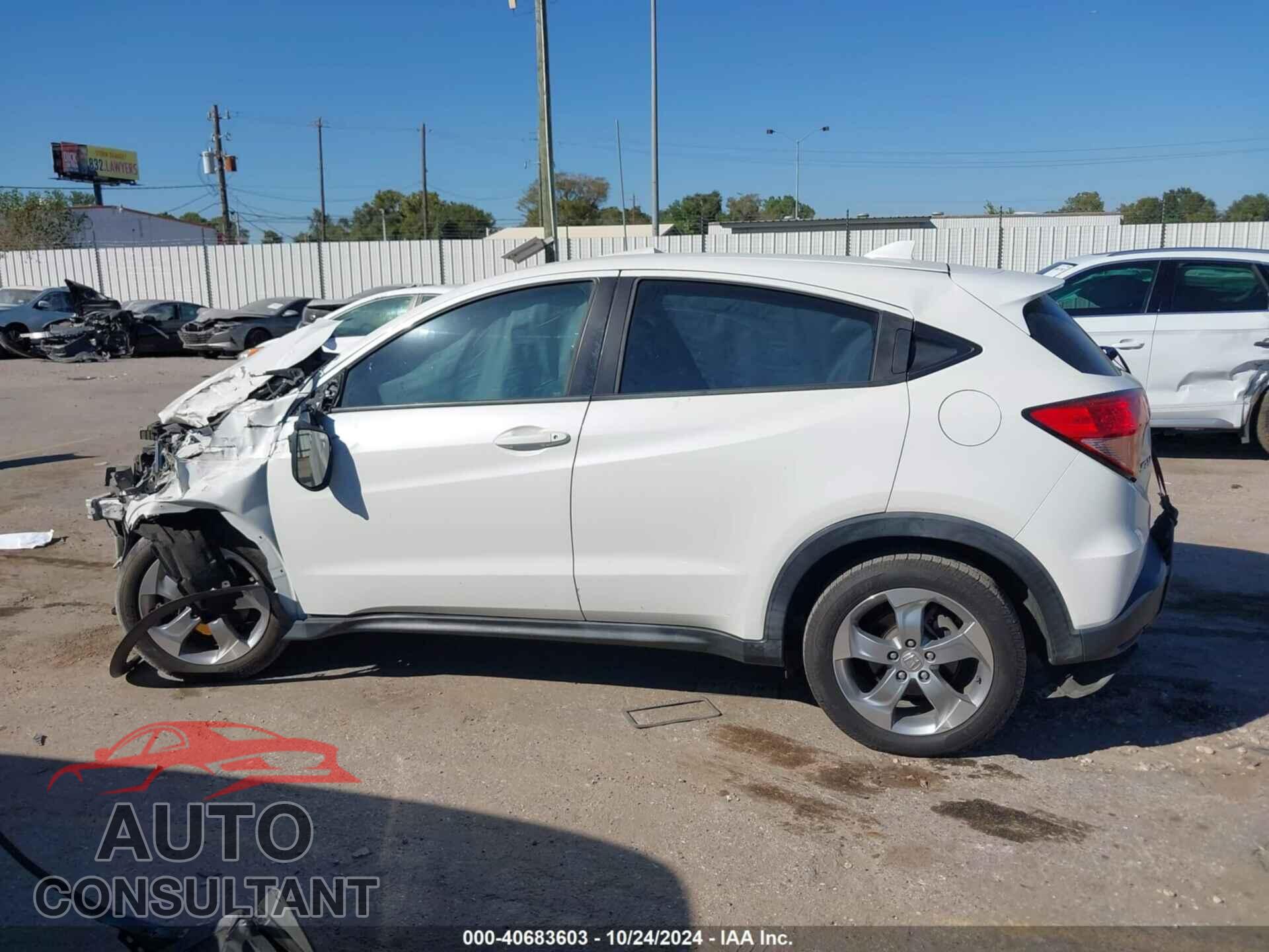 HONDA HR-V 2017 - 3CZRU5H36HM720686